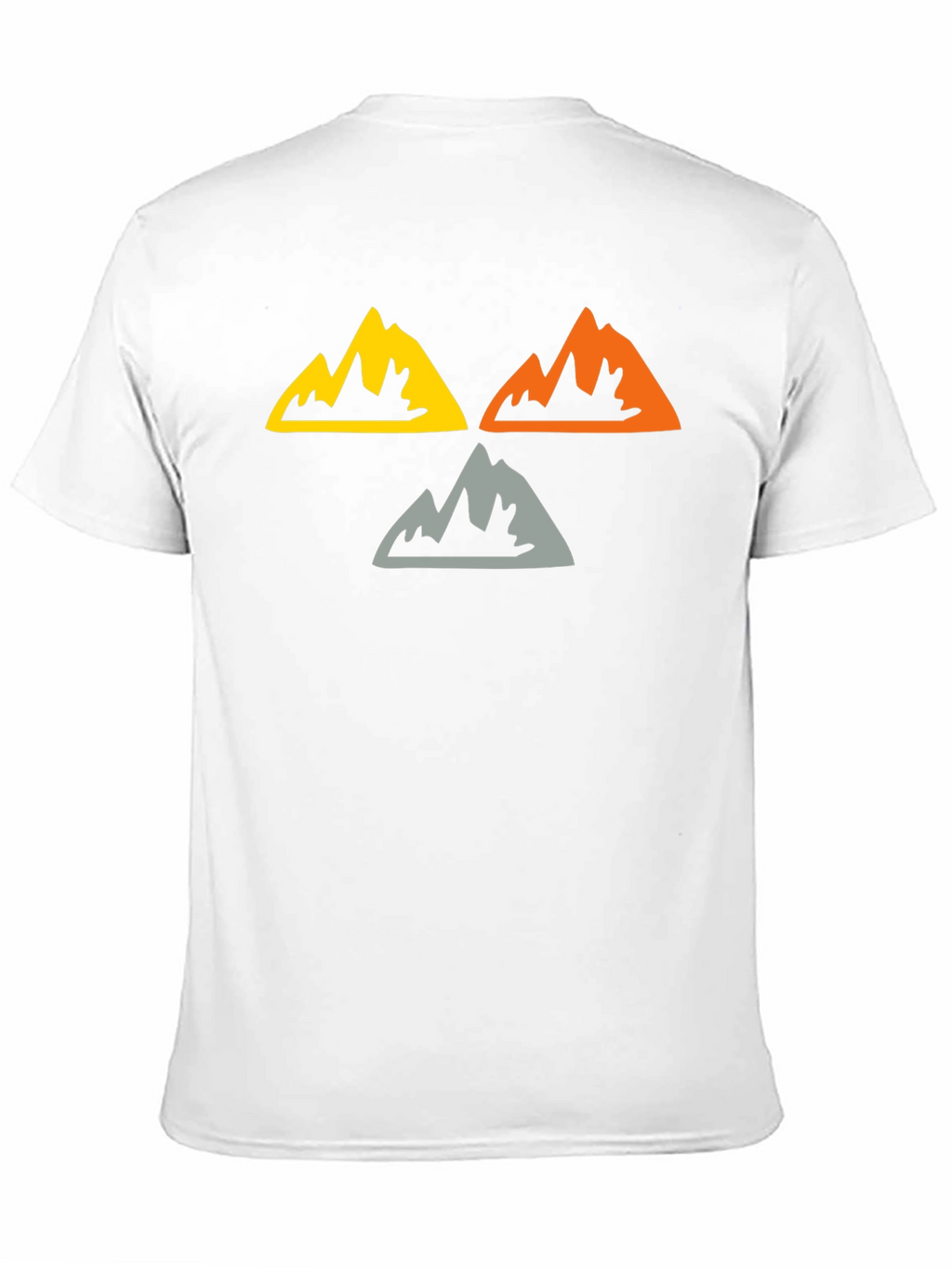 Mountain Peaks Graphic Tee - Black