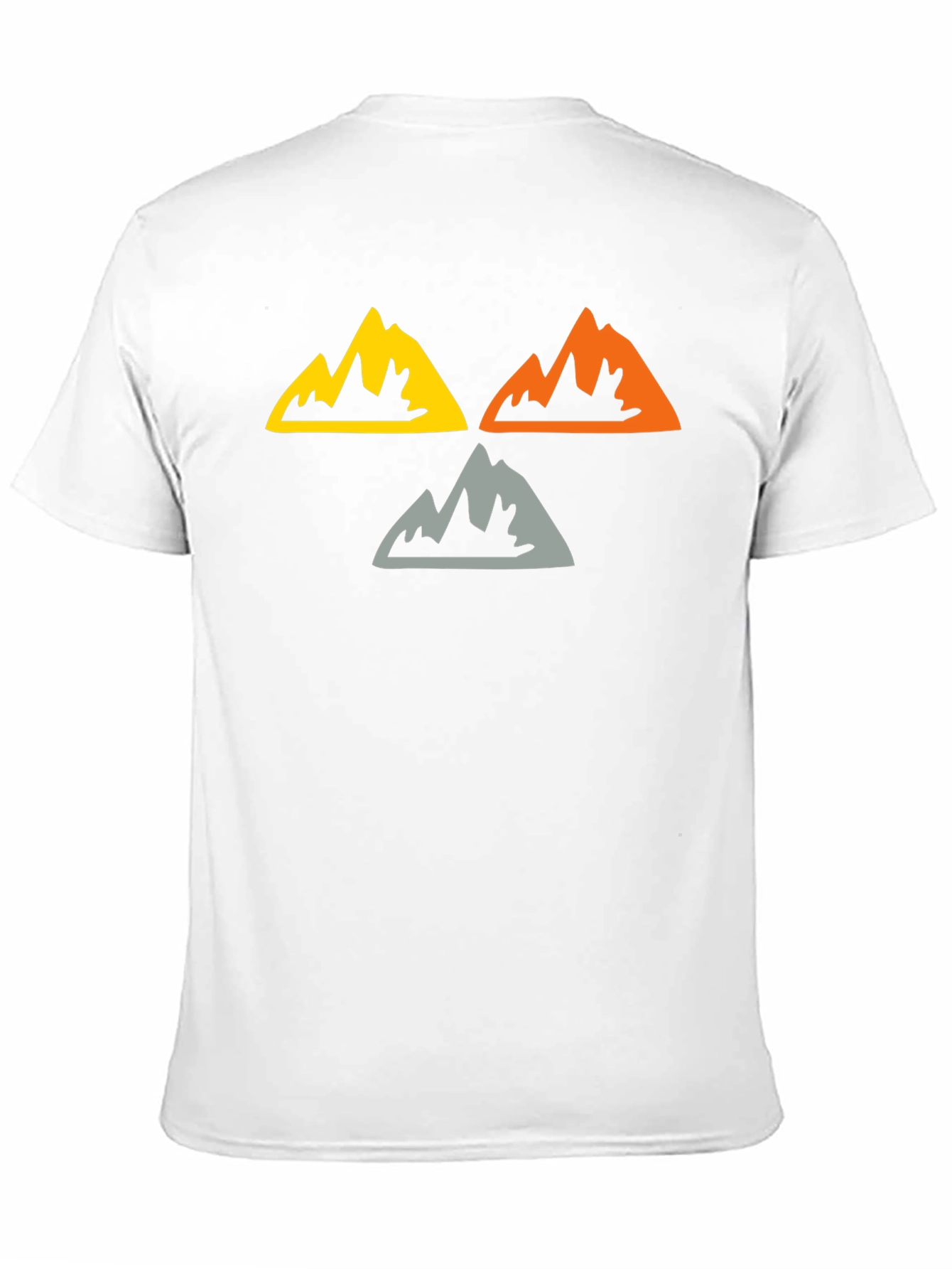 Mountain Peaks Graphic Tee - Black