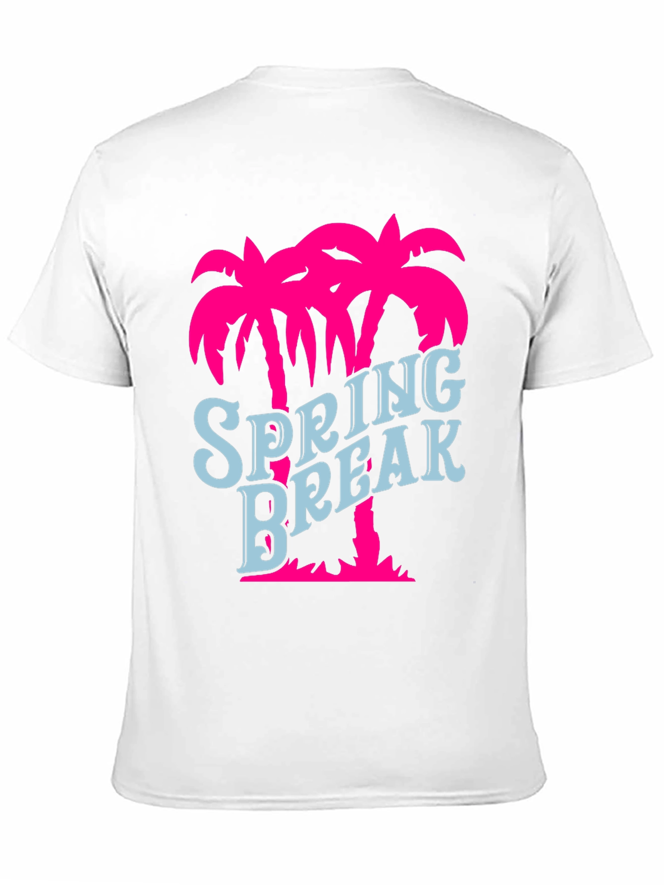 Spring Break Palm Tree Graphic Tee