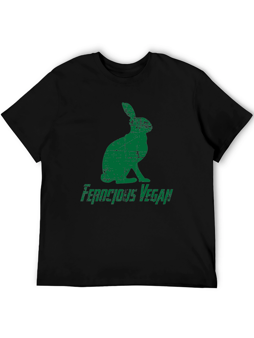 Ferocious Vegan Rabbit Graphic Tee