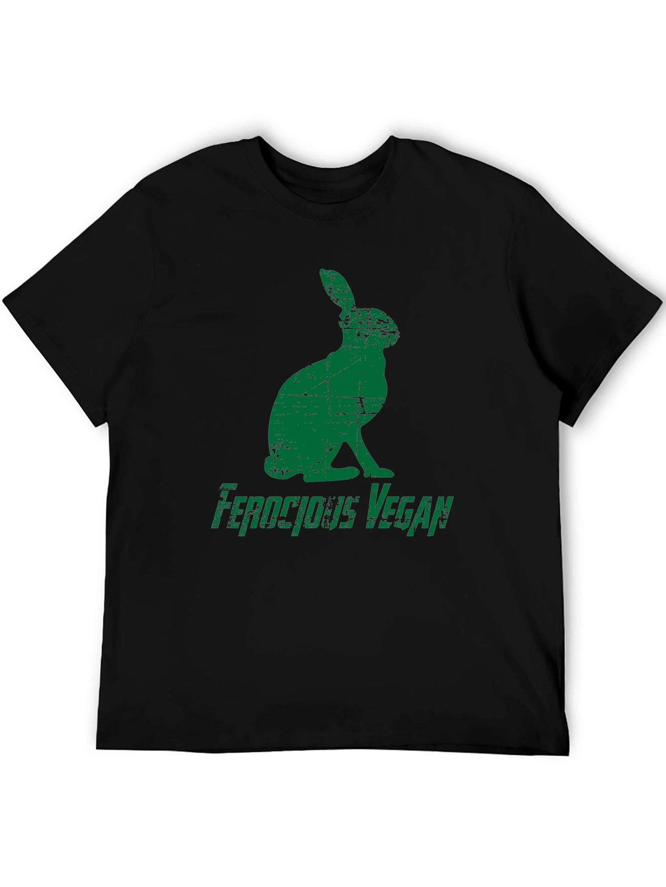 Ferocious Vegan Rabbit Graphic Tee