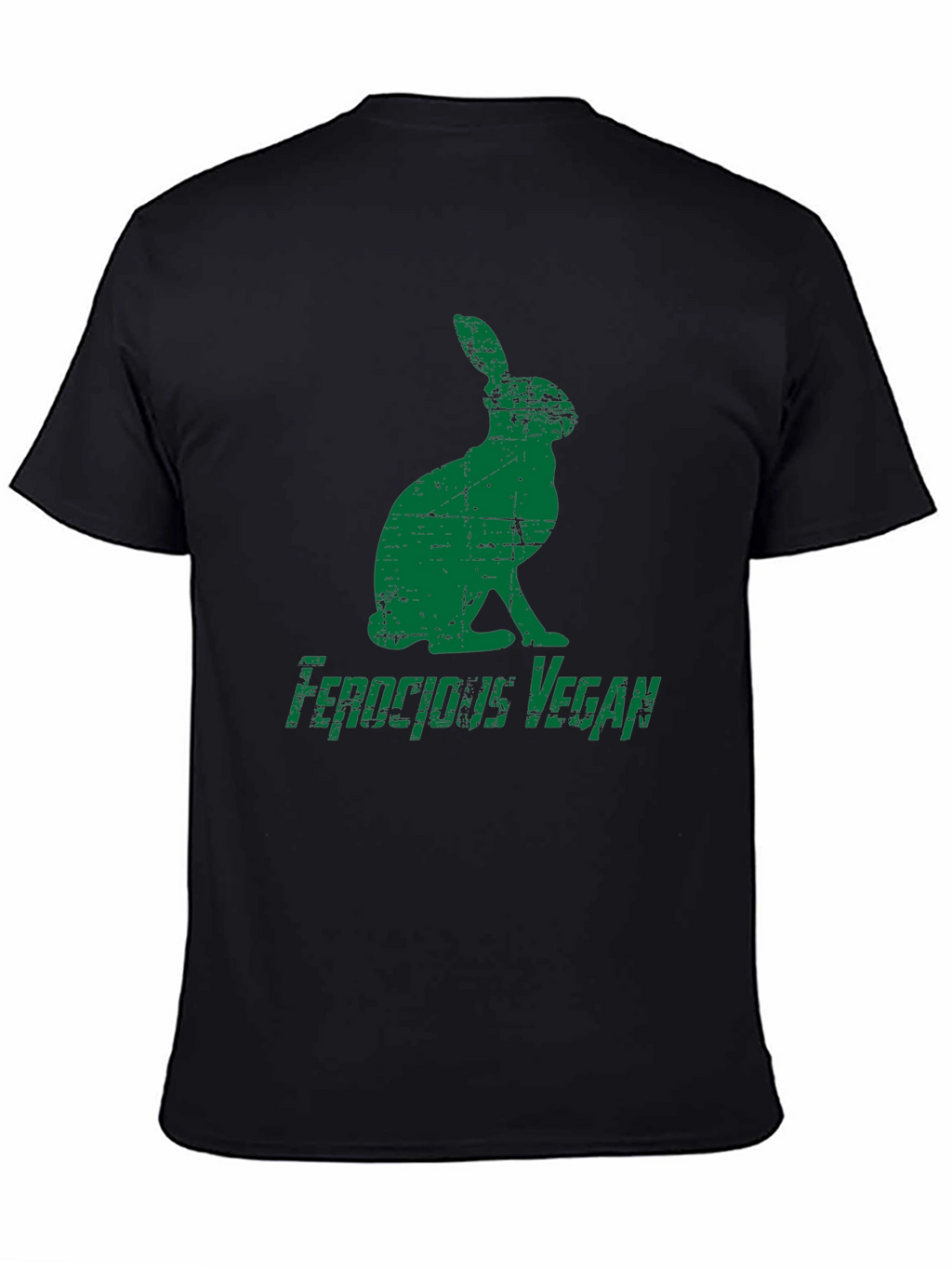 Ferocious Vegan Rabbit Graphic Tee