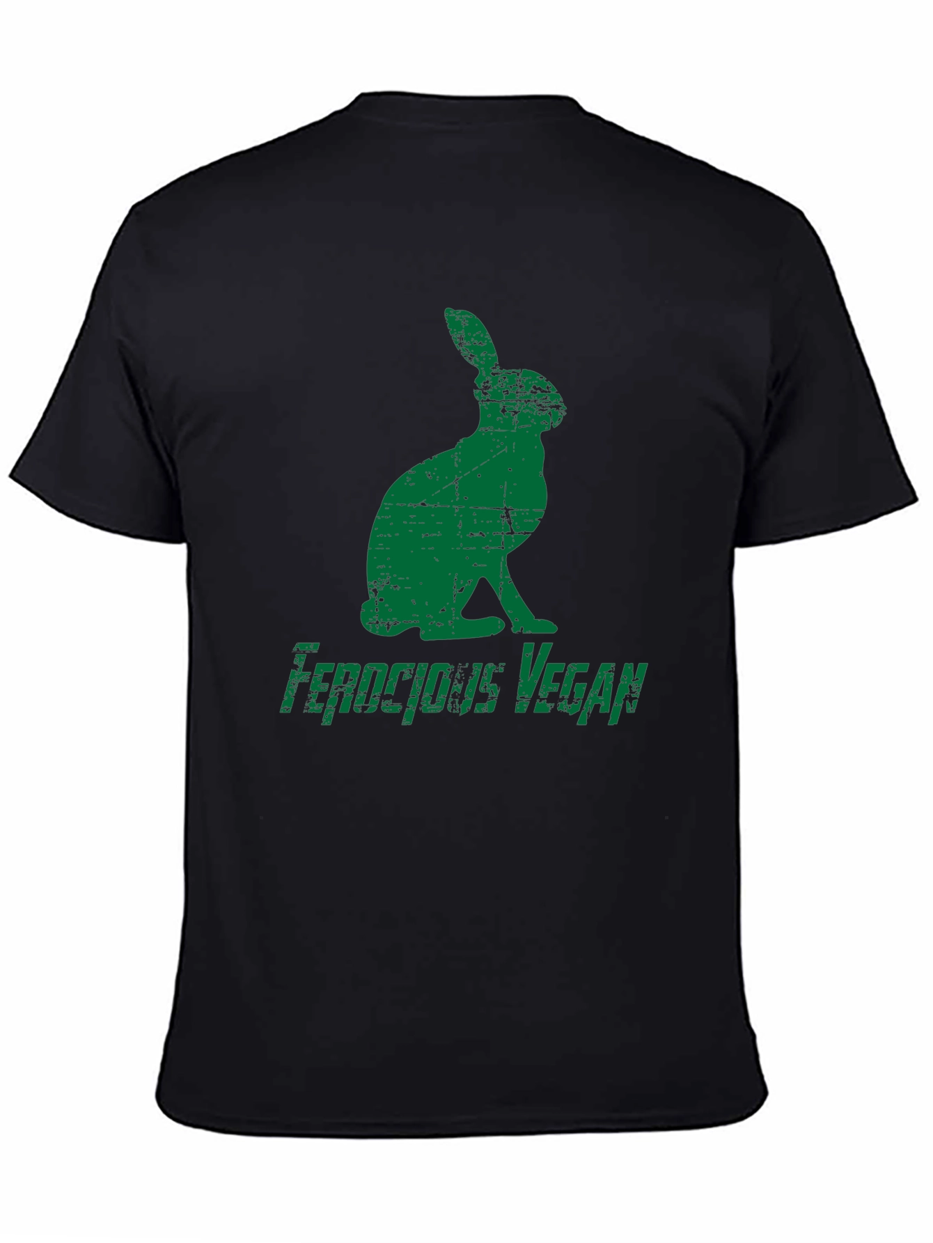 Ferocious Vegan Rabbit Graphic Tee