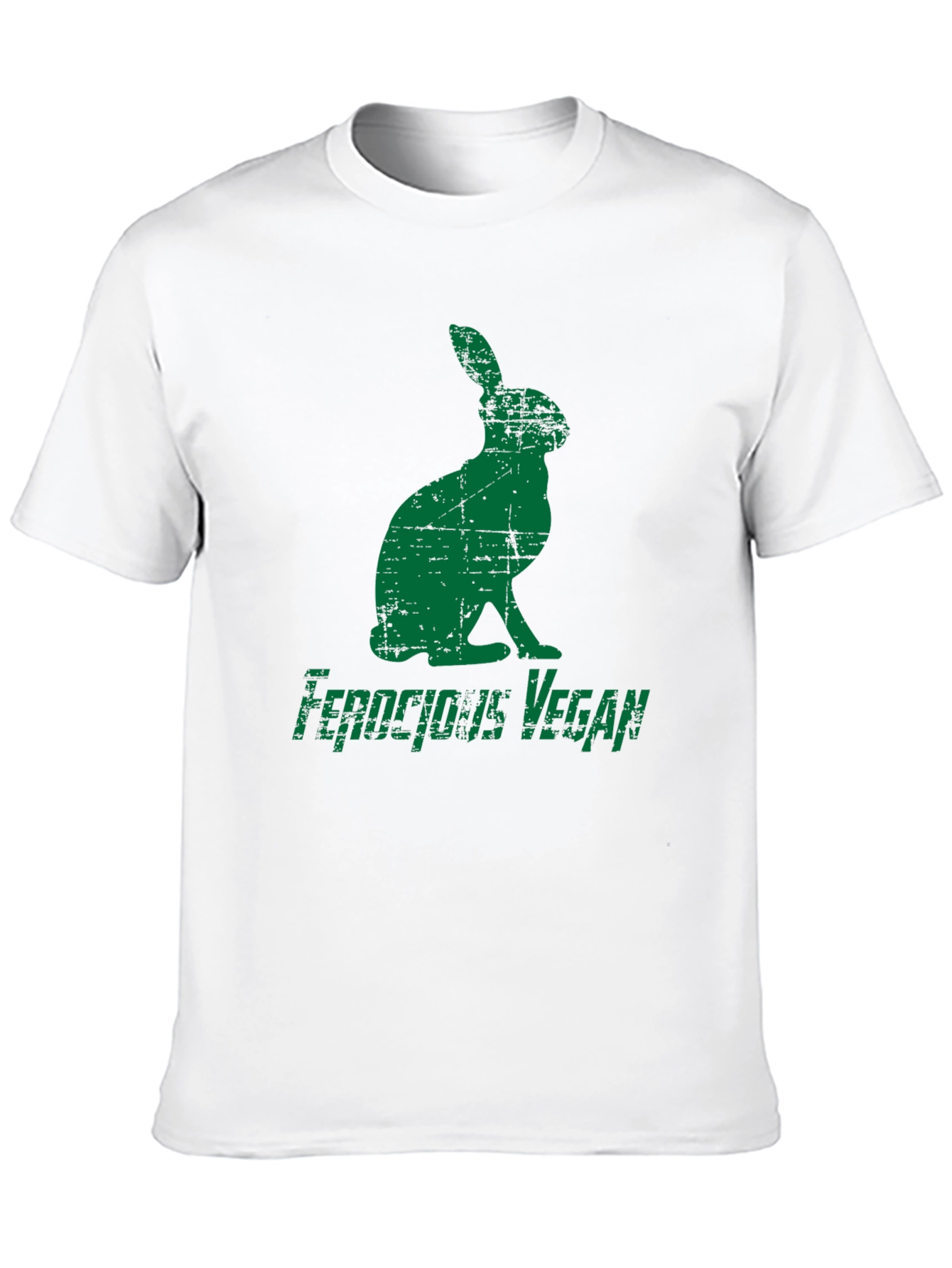 Ferocious Vegan Rabbit Graphic Tee