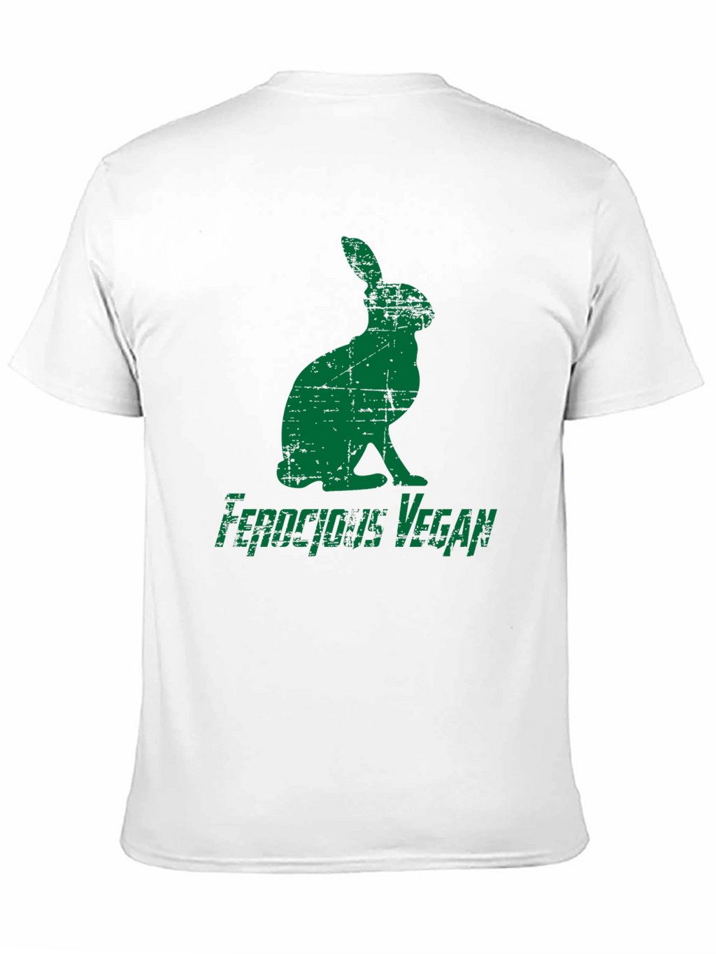Ferocious Vegan Rabbit Graphic Tee