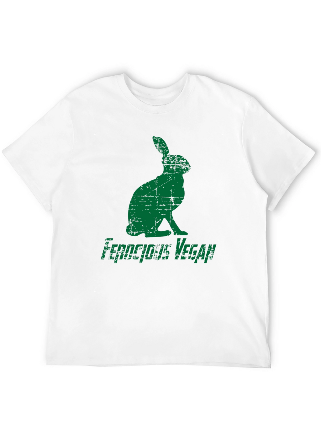 Ferocious Vegan Rabbit Graphic Tee