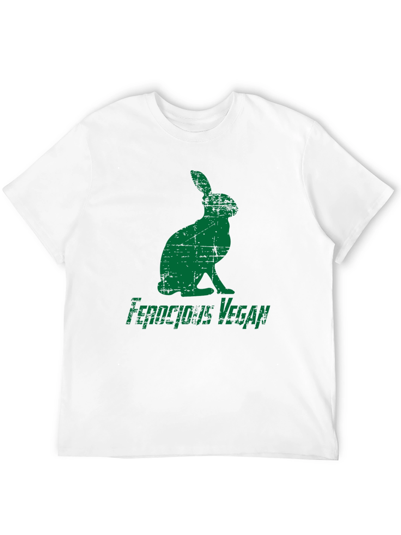Ferocious Vegan Rabbit Graphic Tee