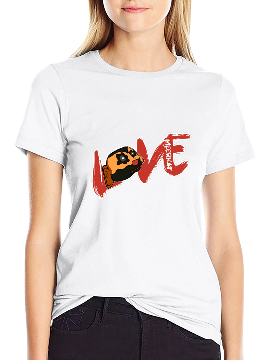 Meerkat Love Graphic T-Shirt