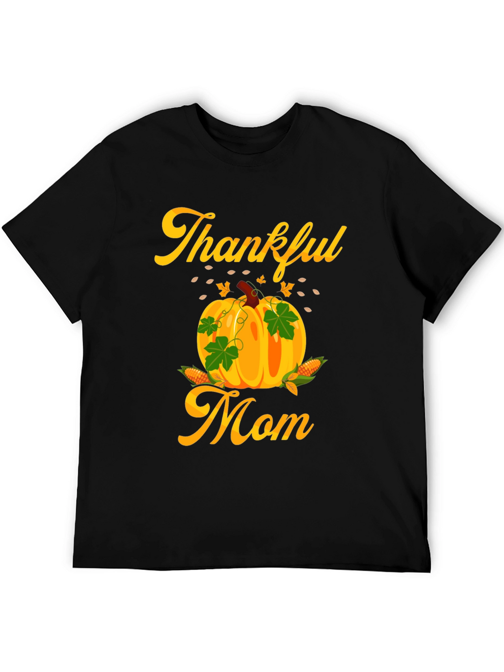 Thankful Mom T-Shirt - Pumpkin Fall Tee