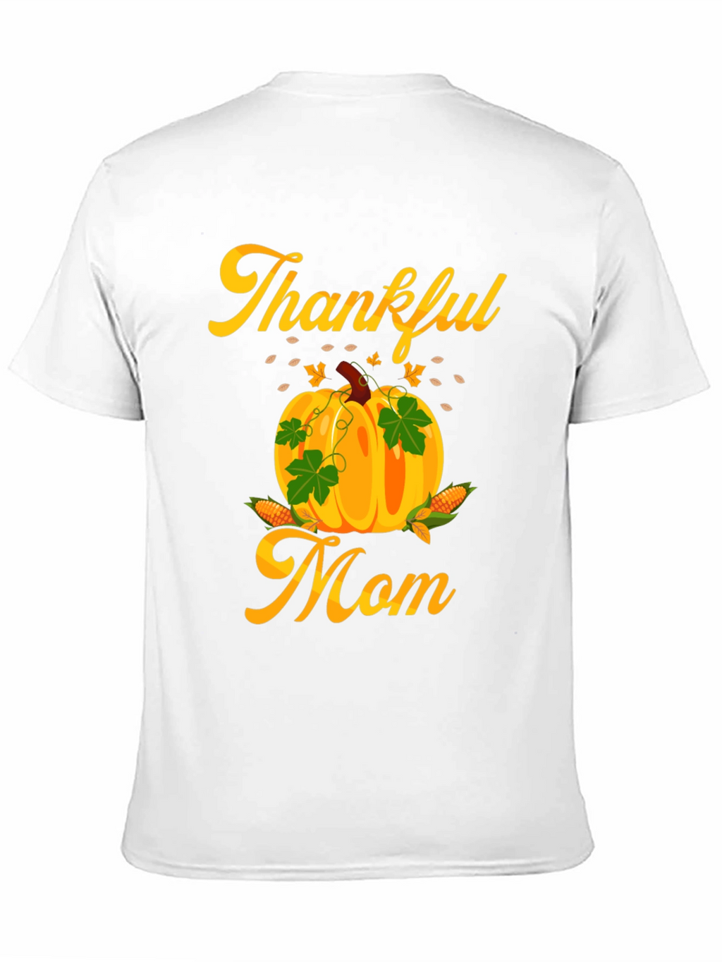 Thankful Mom T-Shirt - Pumpkin Fall Tee