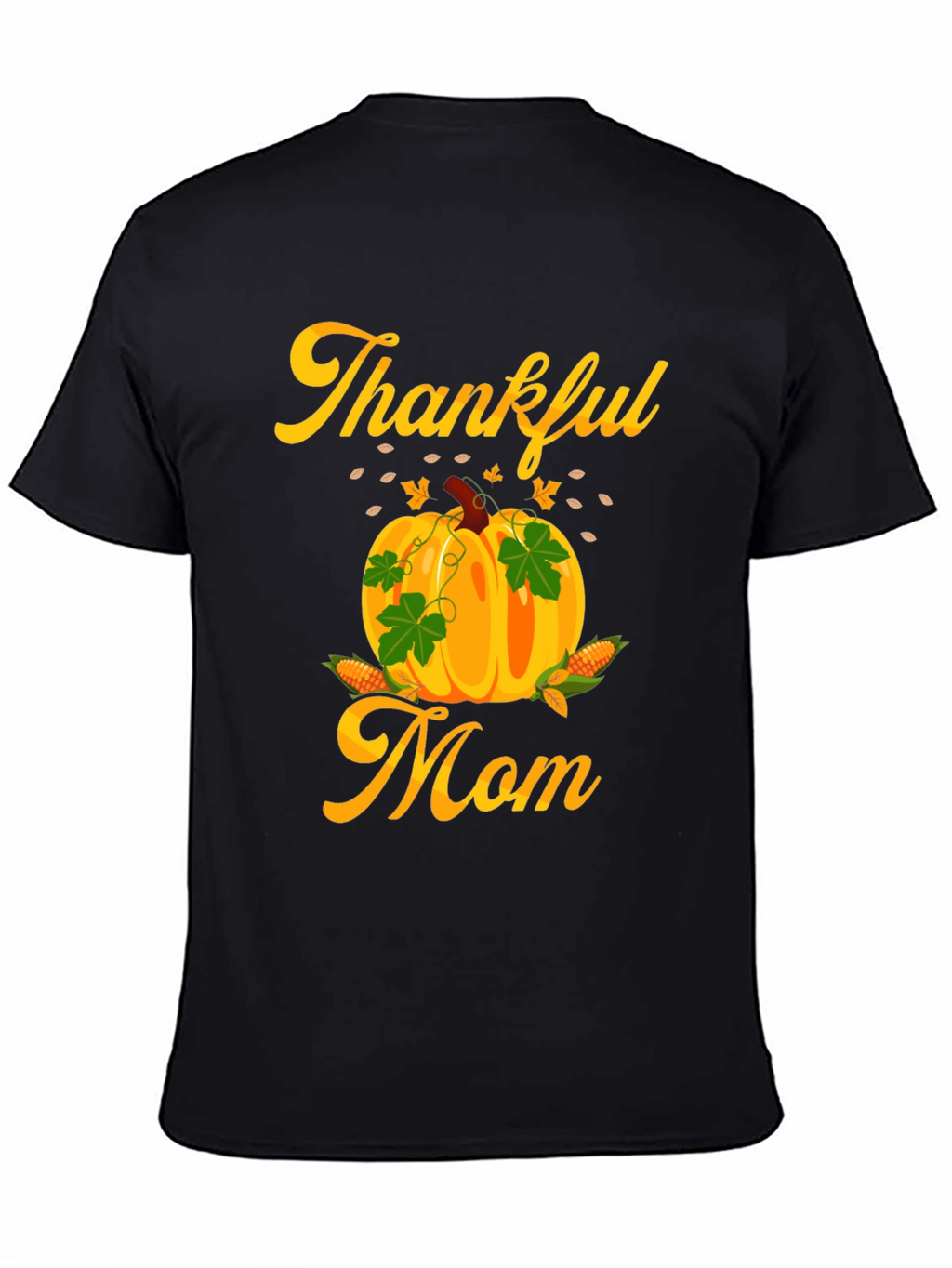Thankful Mom T-Shirt - Pumpkin Fall Tee