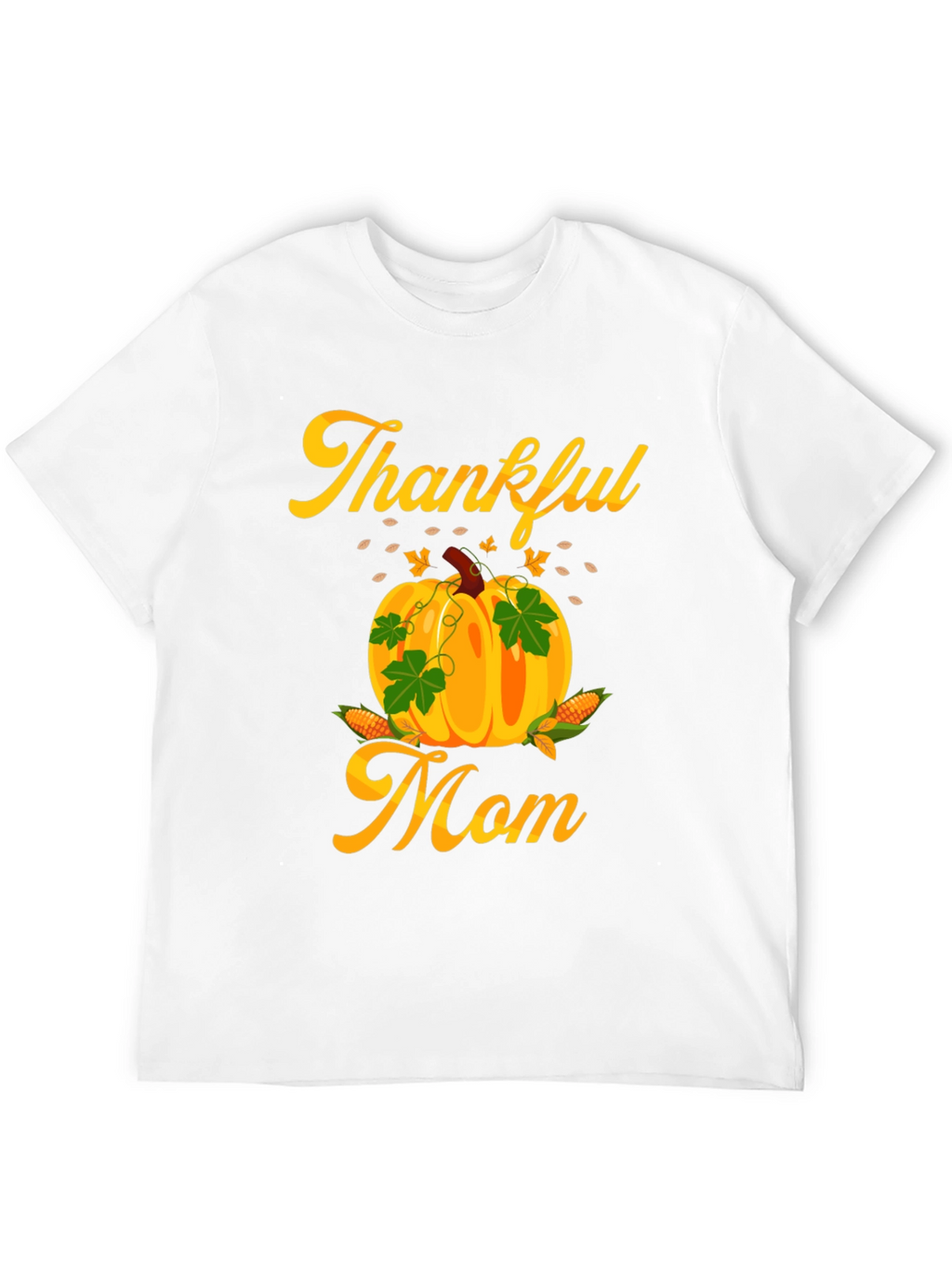 Thankful Mom T-Shirt - Pumpkin Fall Tee