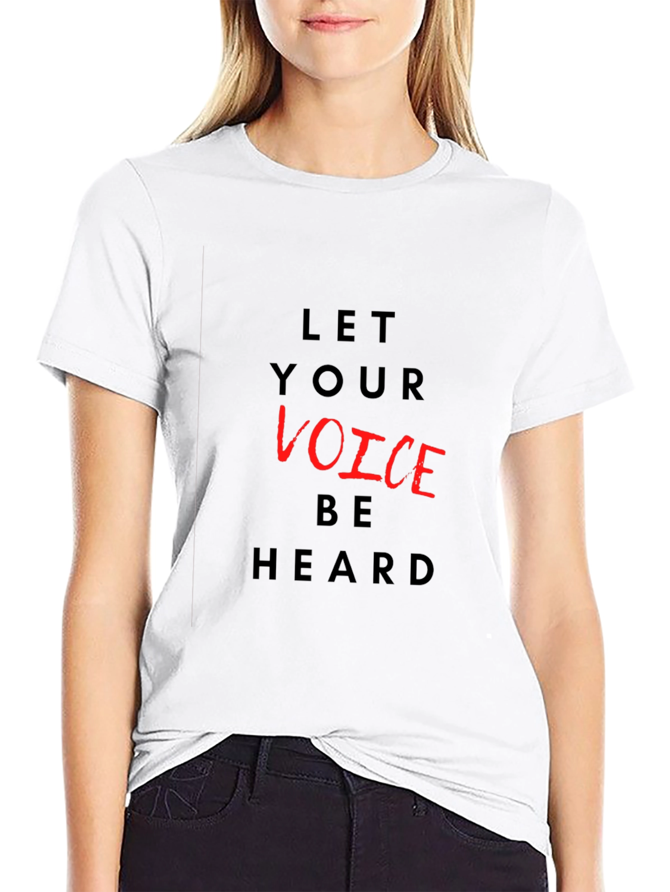 Let Your Voice Be Heard Graphic T-Shirt
