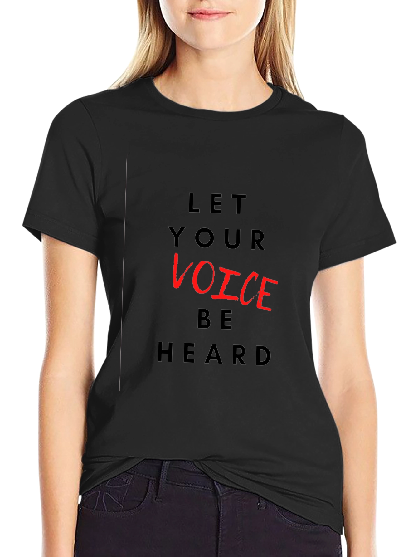 Let Your Voice Be Heard Graphic T-Shirt