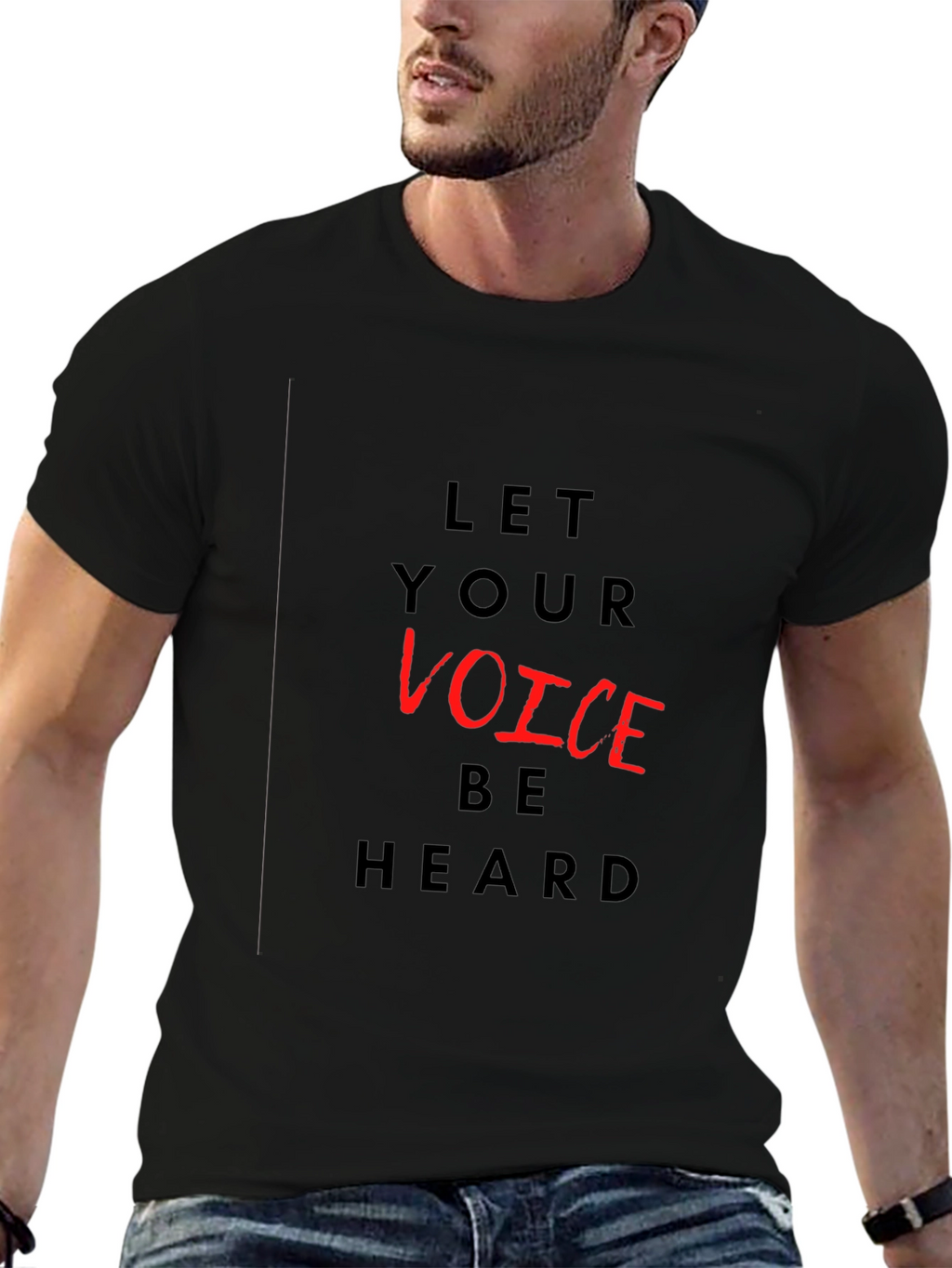 Let Your Voice Be Heard Graphic T-Shirt