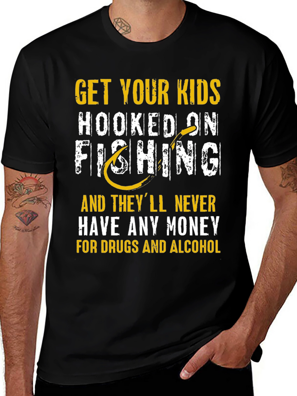 Funny Fishing T-Shirt: Get Your Kids Hooked