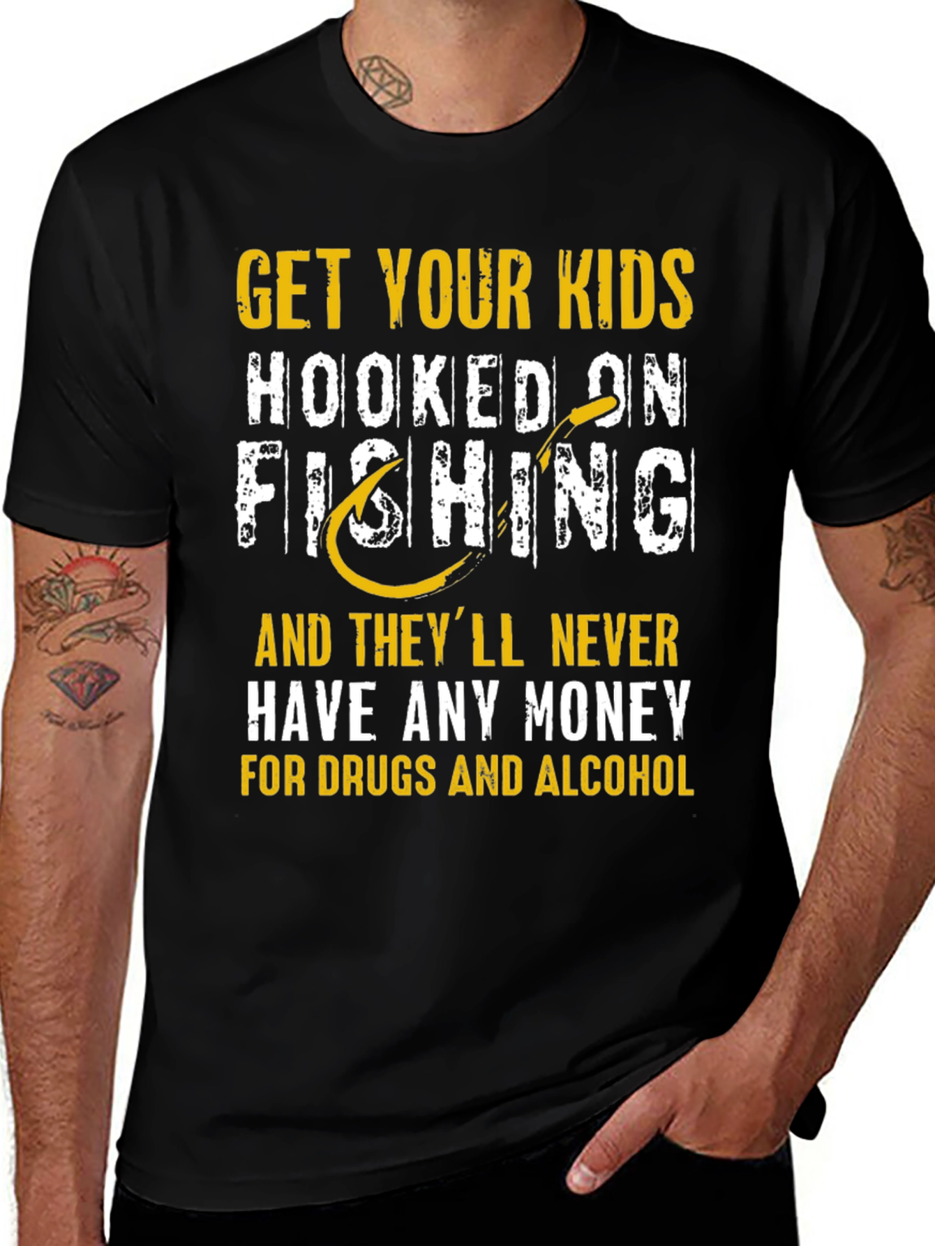 Funny Fishing T-Shirt: Get Your Kids Hooked