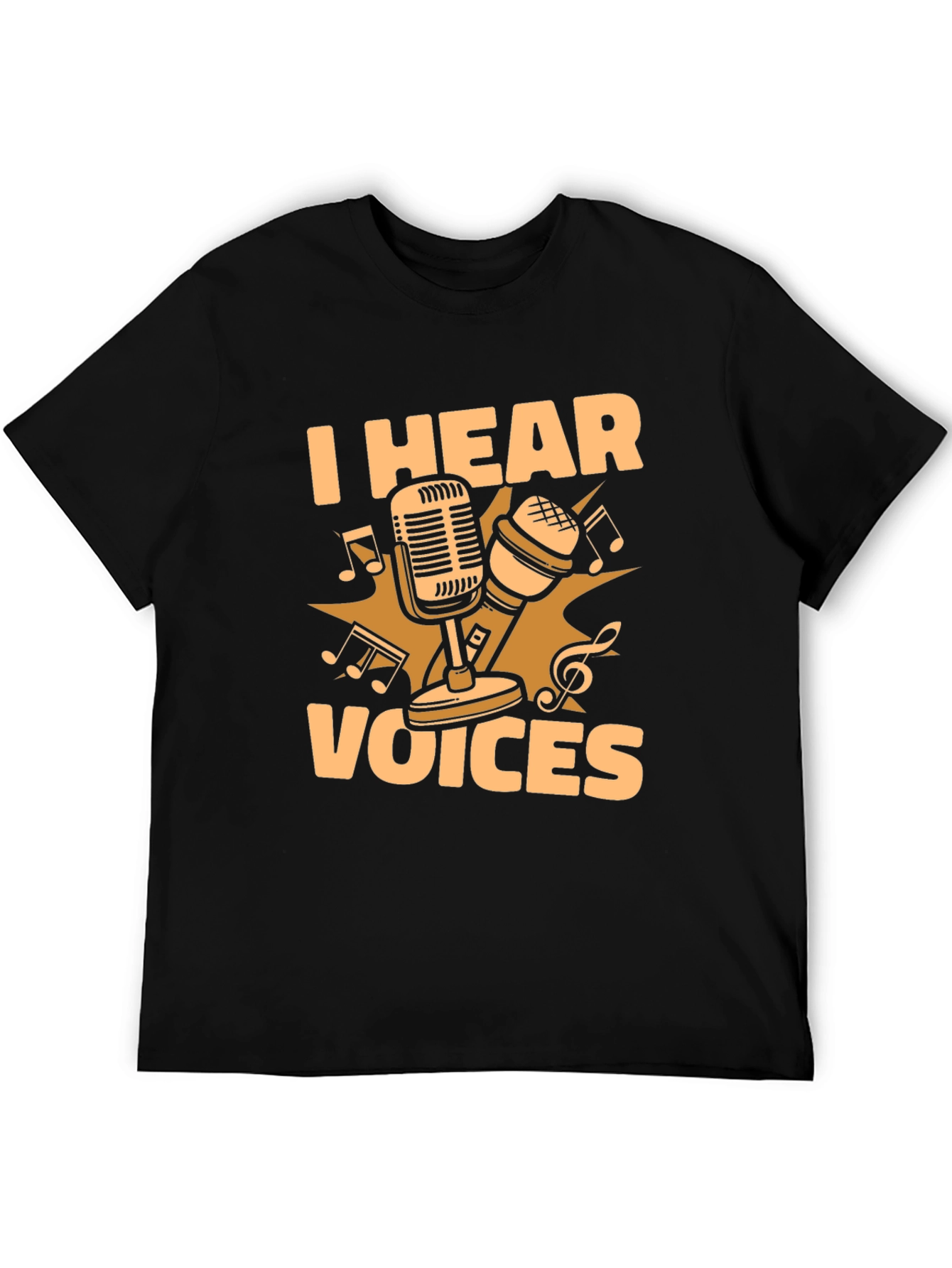 I Hear Voices Music T-Shirt