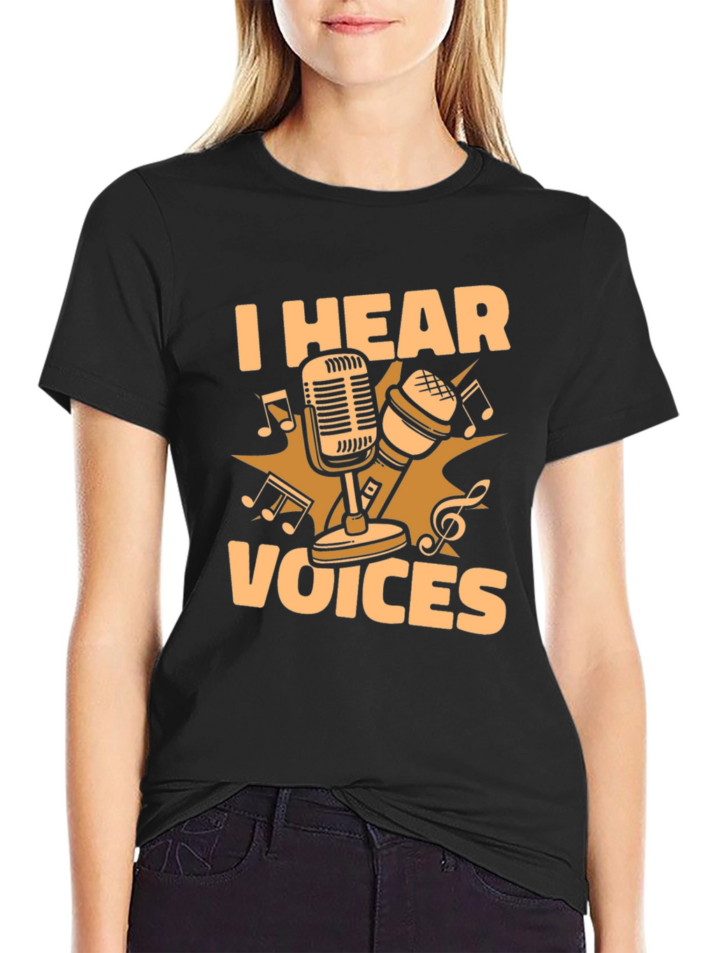 I Hear Voices Music T-Shirt