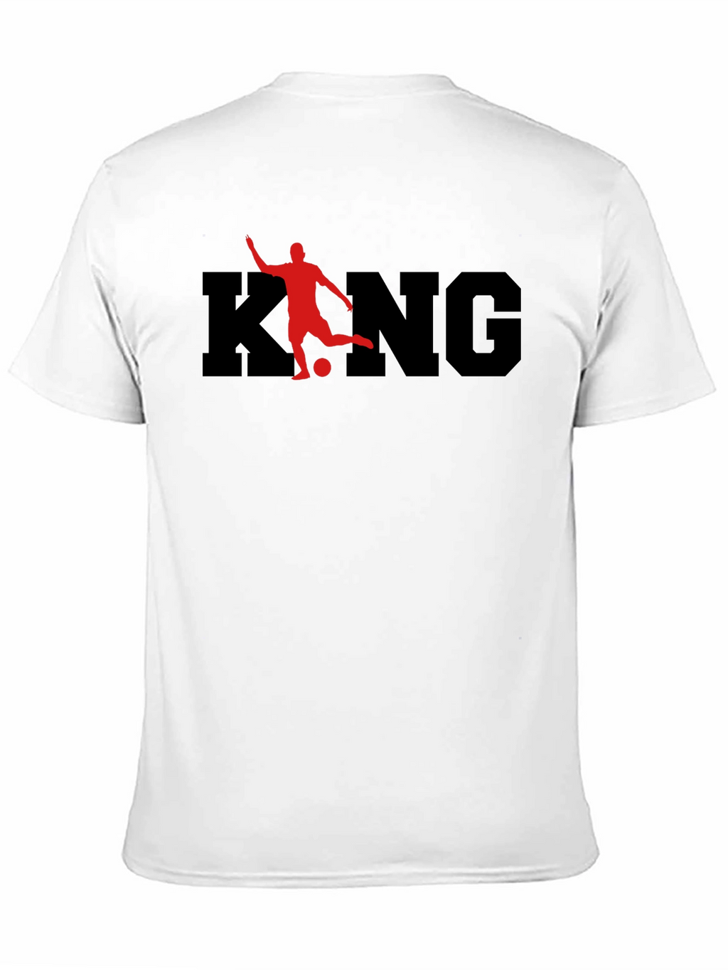 King Soccer Graphic Tee - Black