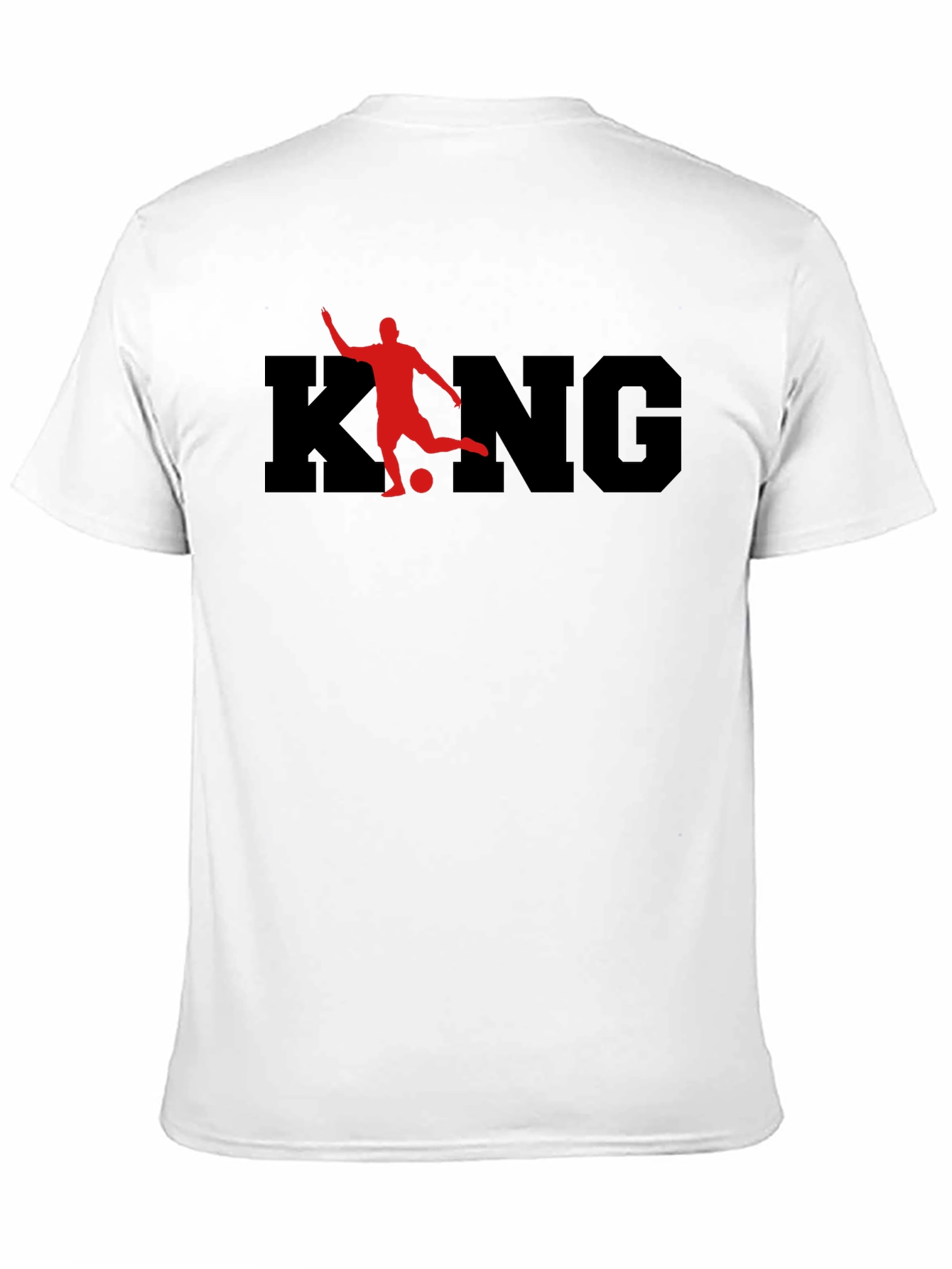 King Soccer Graphic Tee - Black