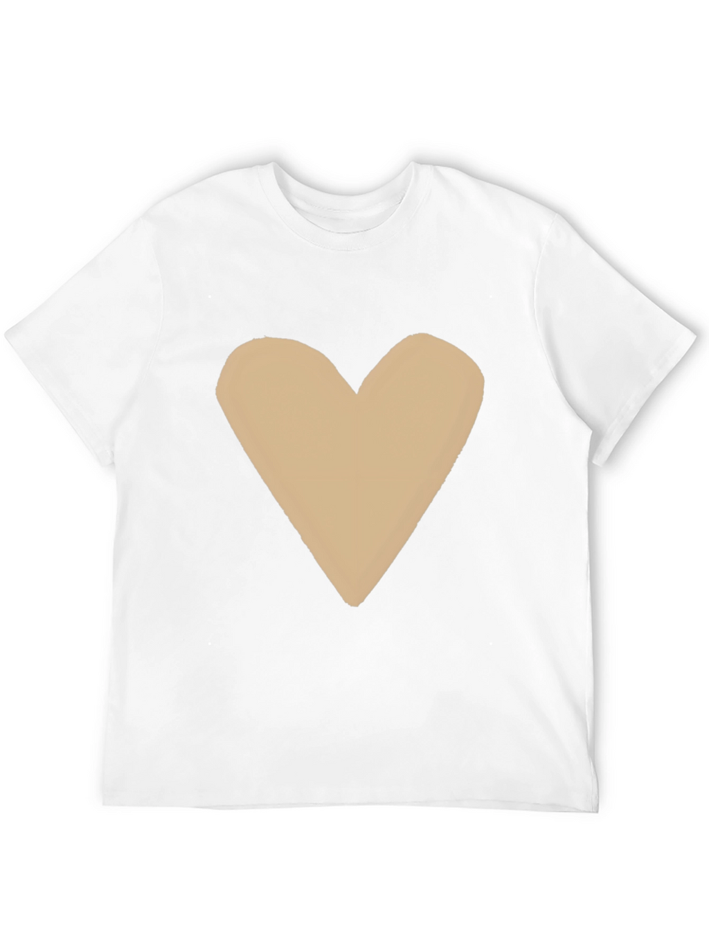 Heart Graphic Tee - Casual Black T-Shirt