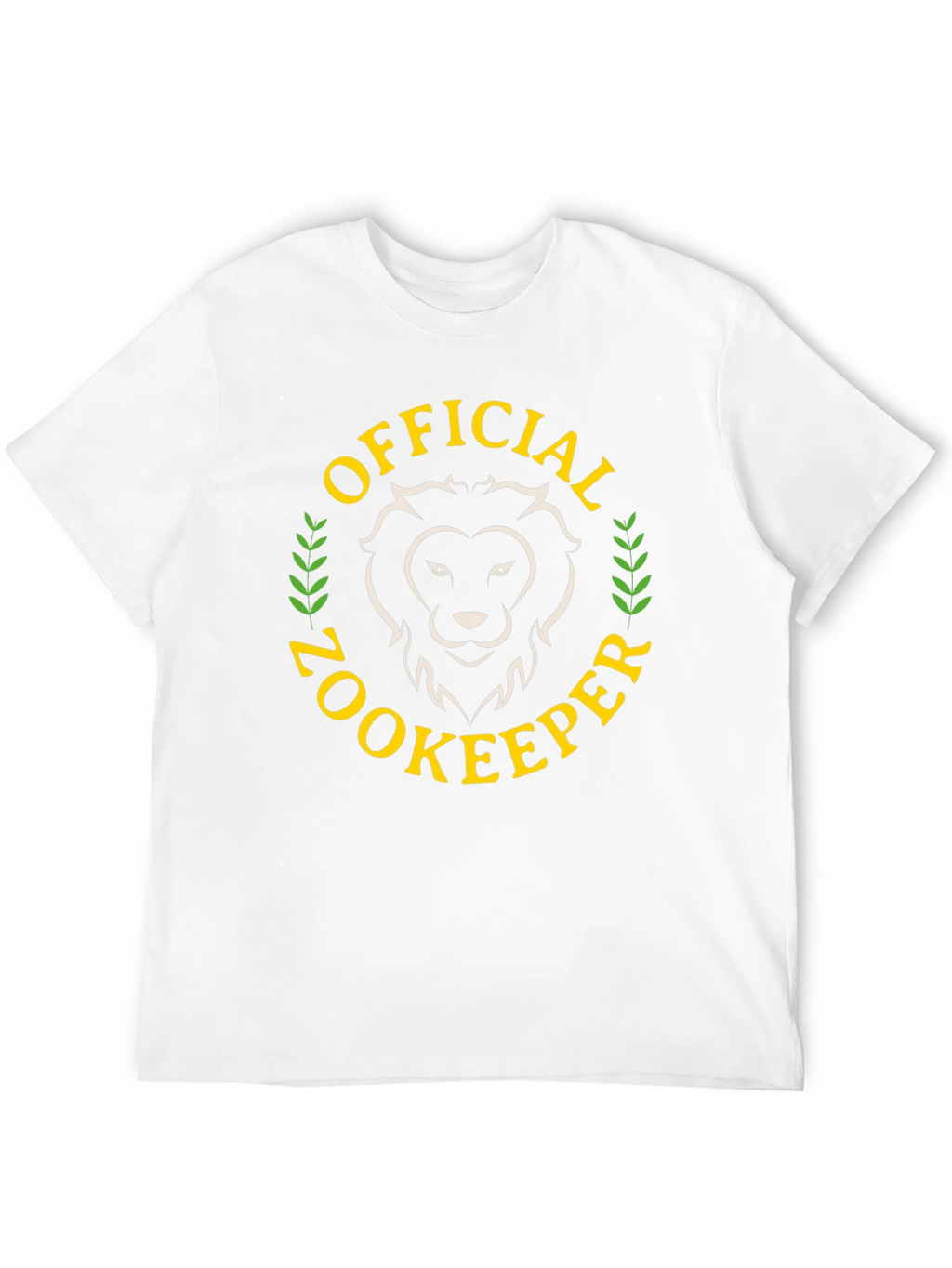 Official Zookeeper T-Shirt Lion Graphic