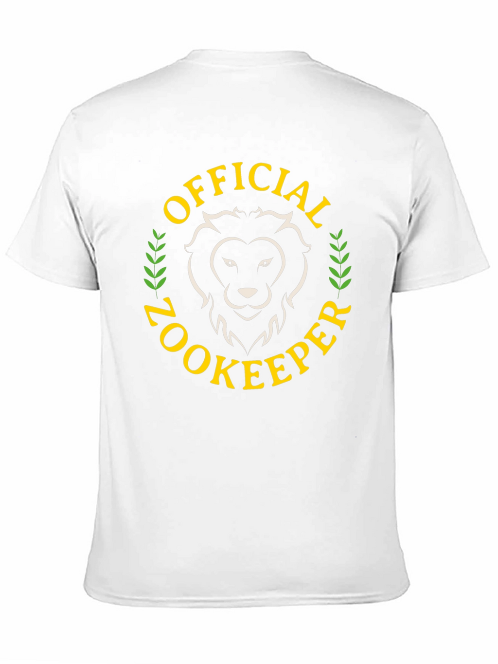 Official Zookeeper T-Shirt Lion Graphic