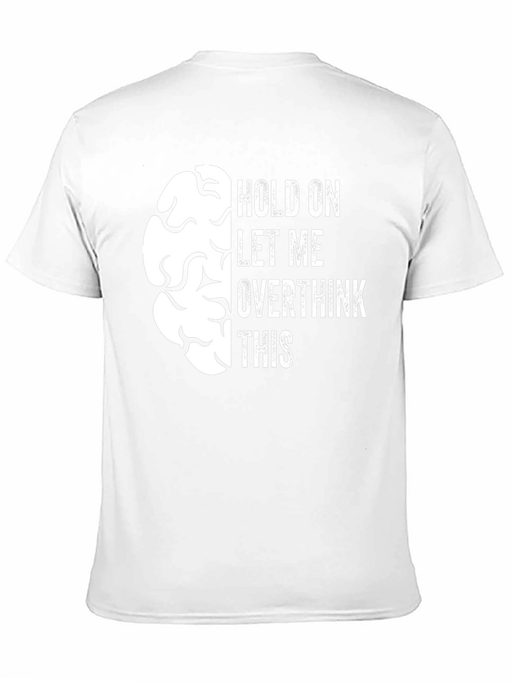 Overthink Brain Graphic Tee - Funny Sarcastic T-Shirt