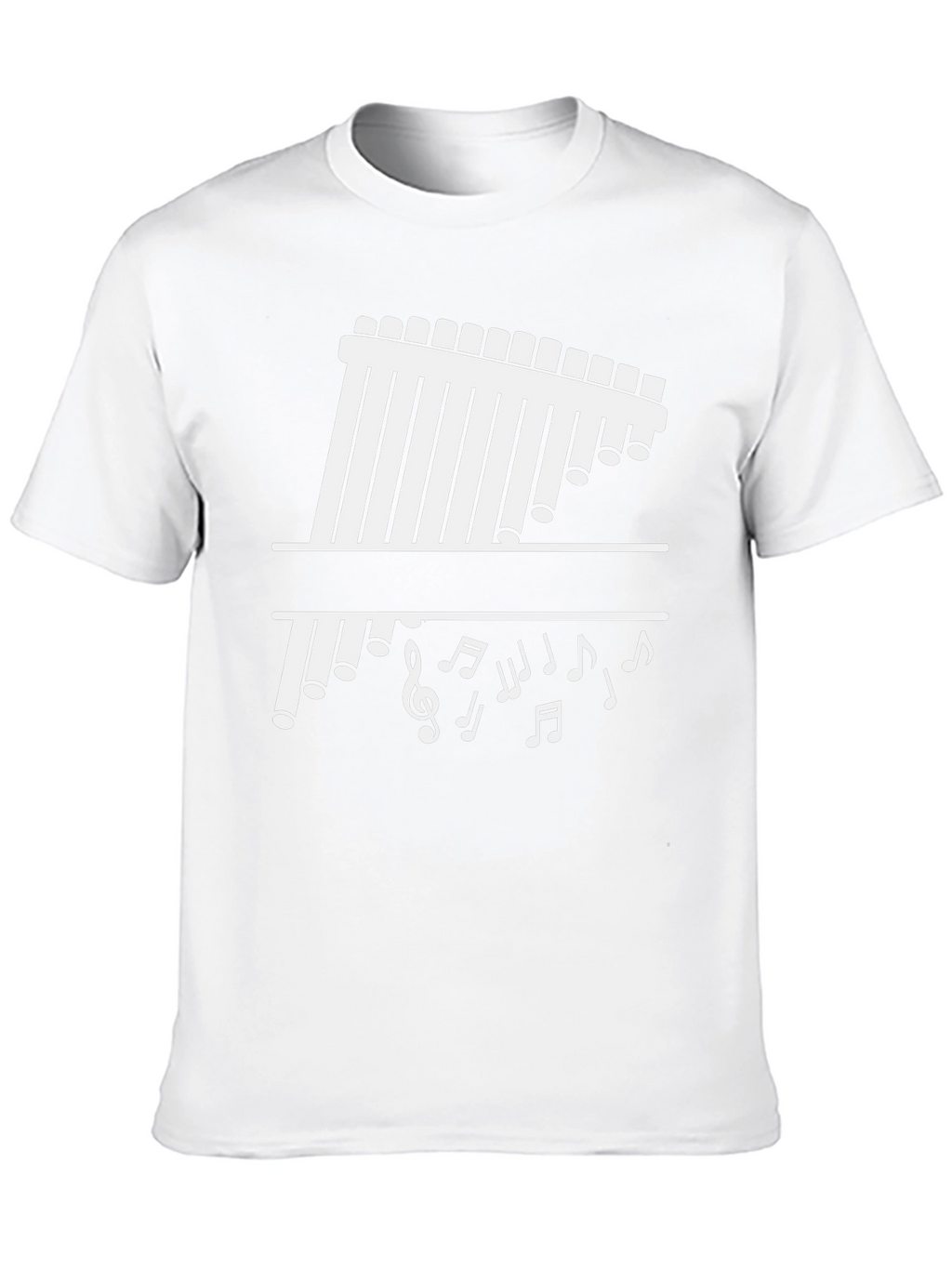 Musical Pan Flute Graphic Tee
