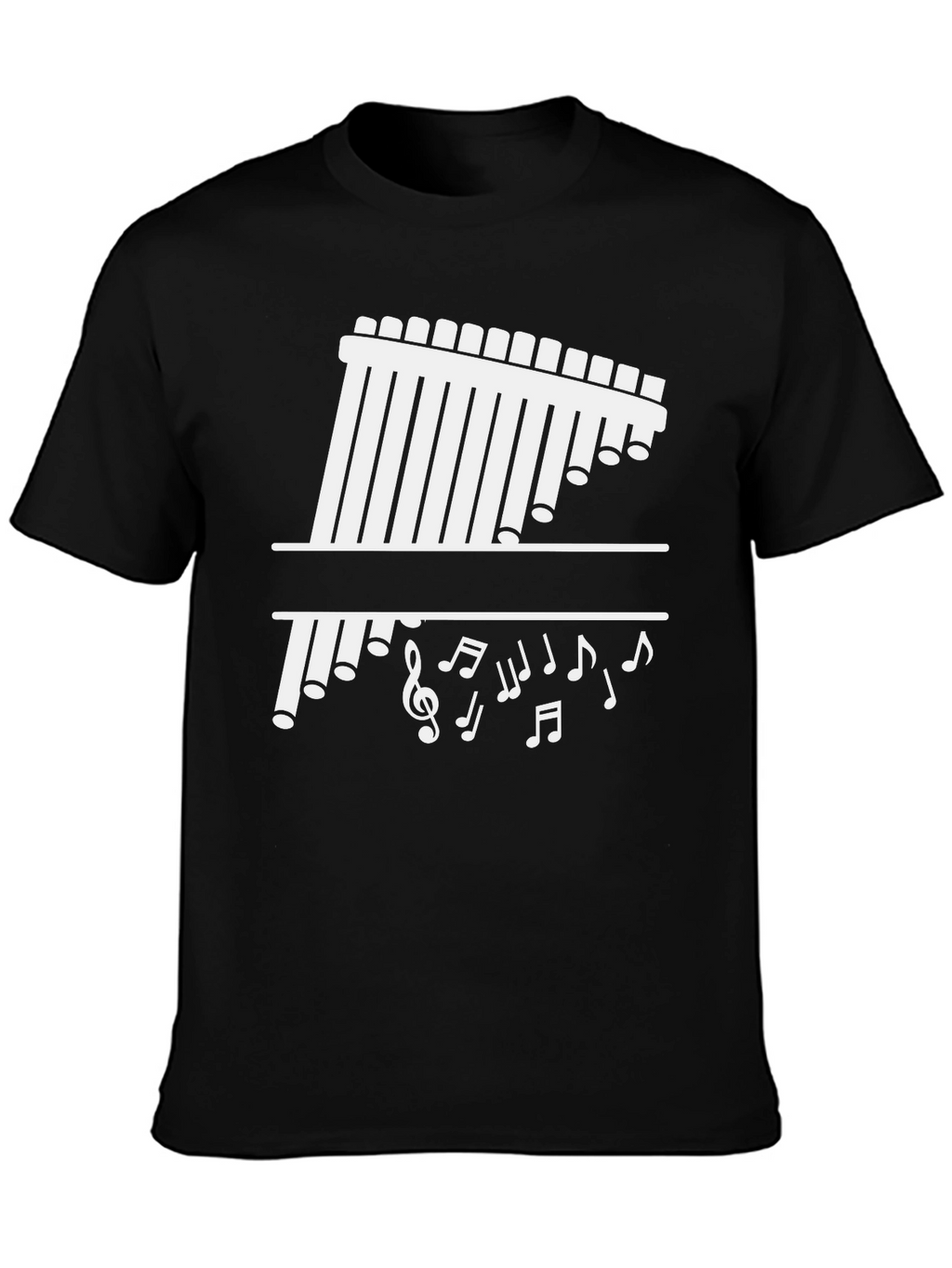 Musical Pan Flute Graphic Tee