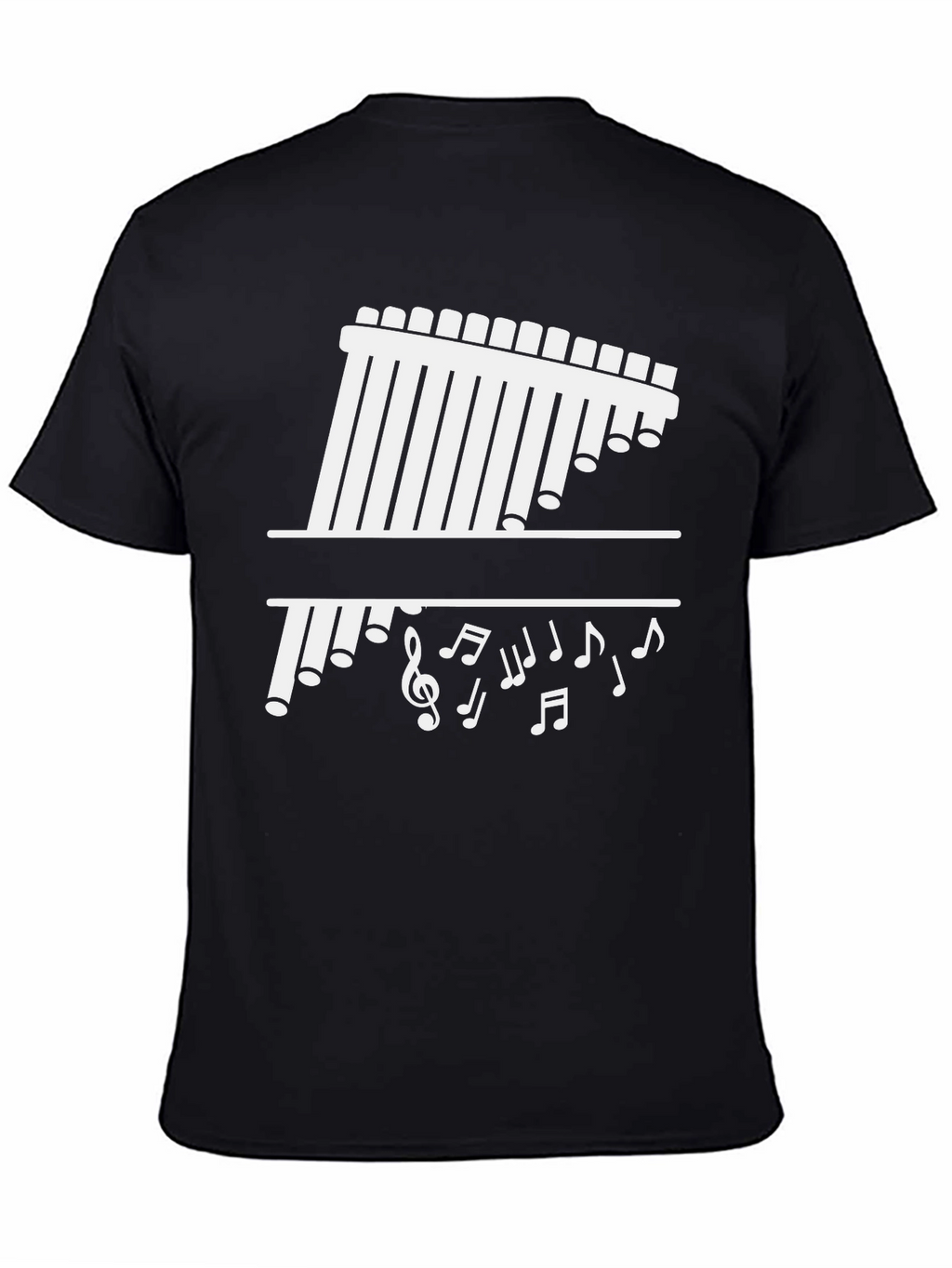 Musical Pan Flute Graphic Tee