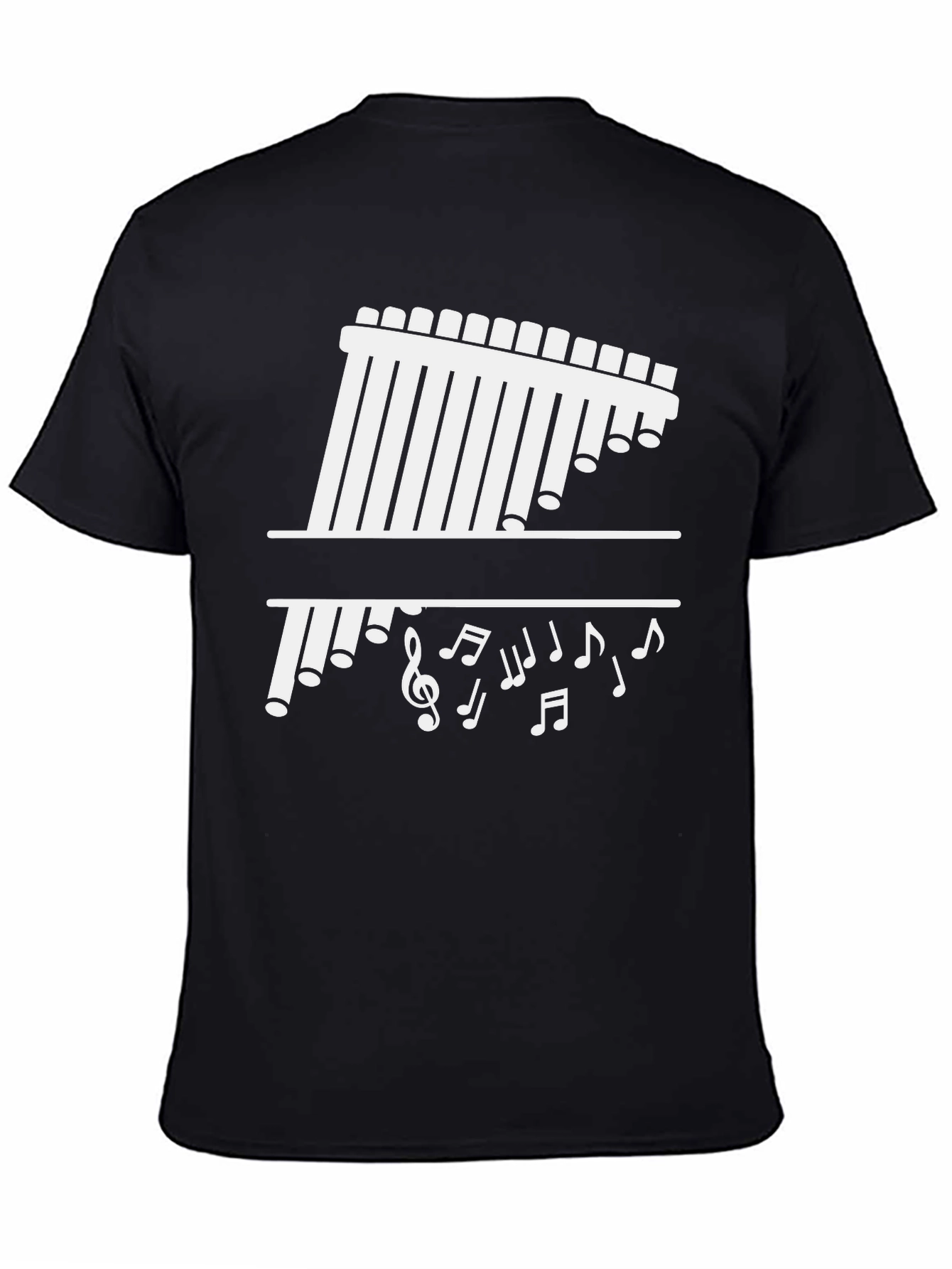 Musical Pan Flute Graphic Tee
