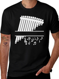 Musical Pan Flute Graphic Tee