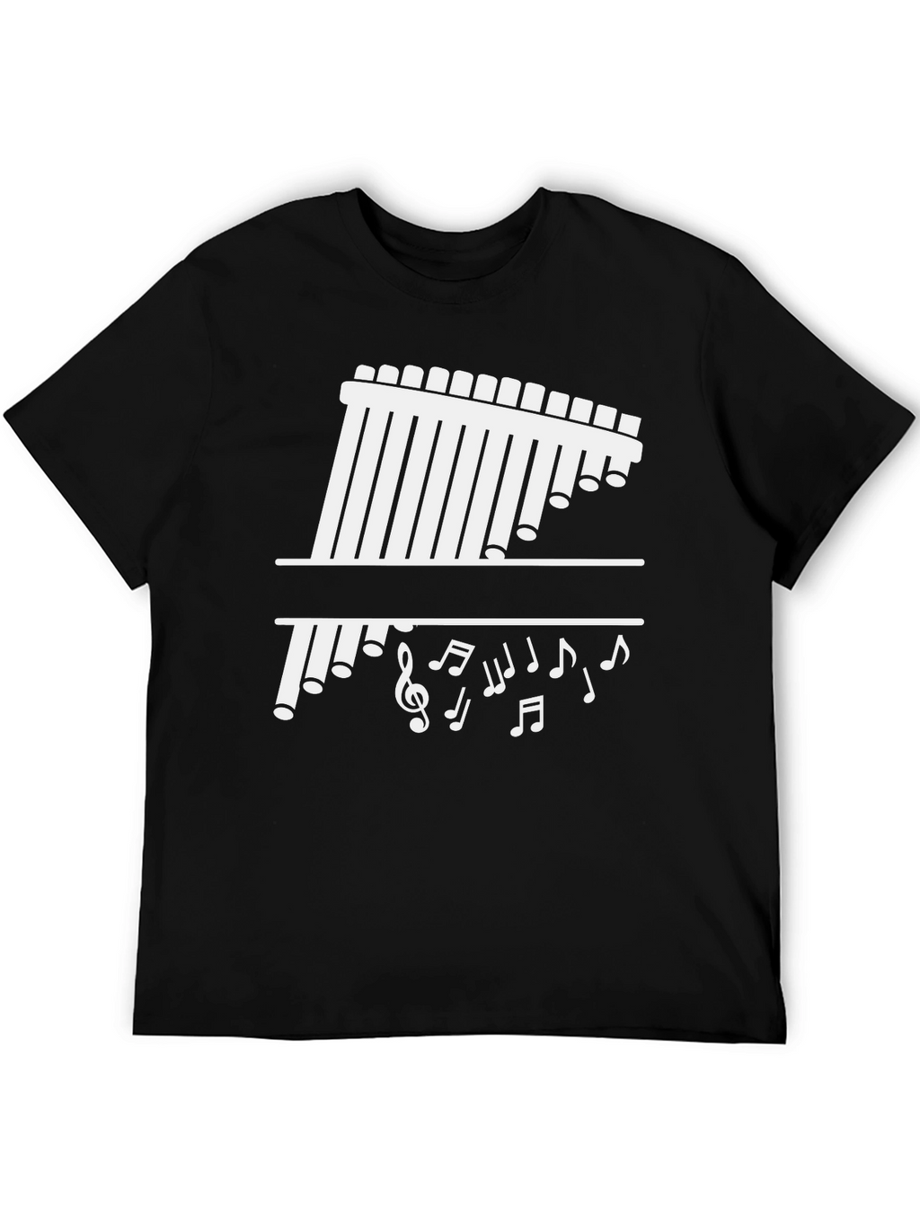 Musical Pan Flute Graphic Tee