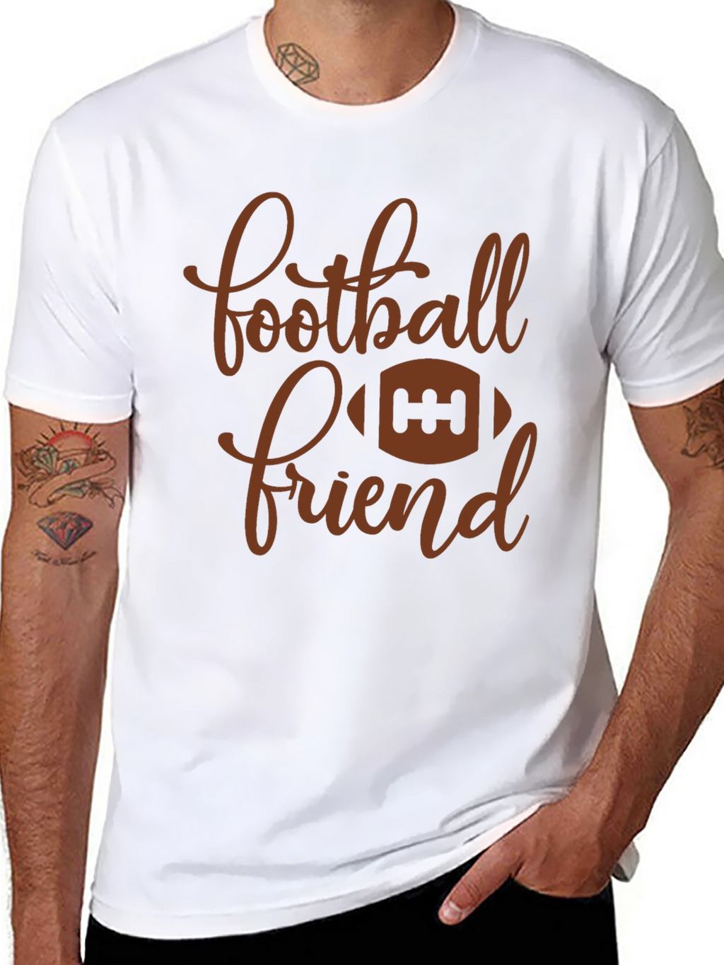 Football Friend Graphic Tee - Stylish & Comfy