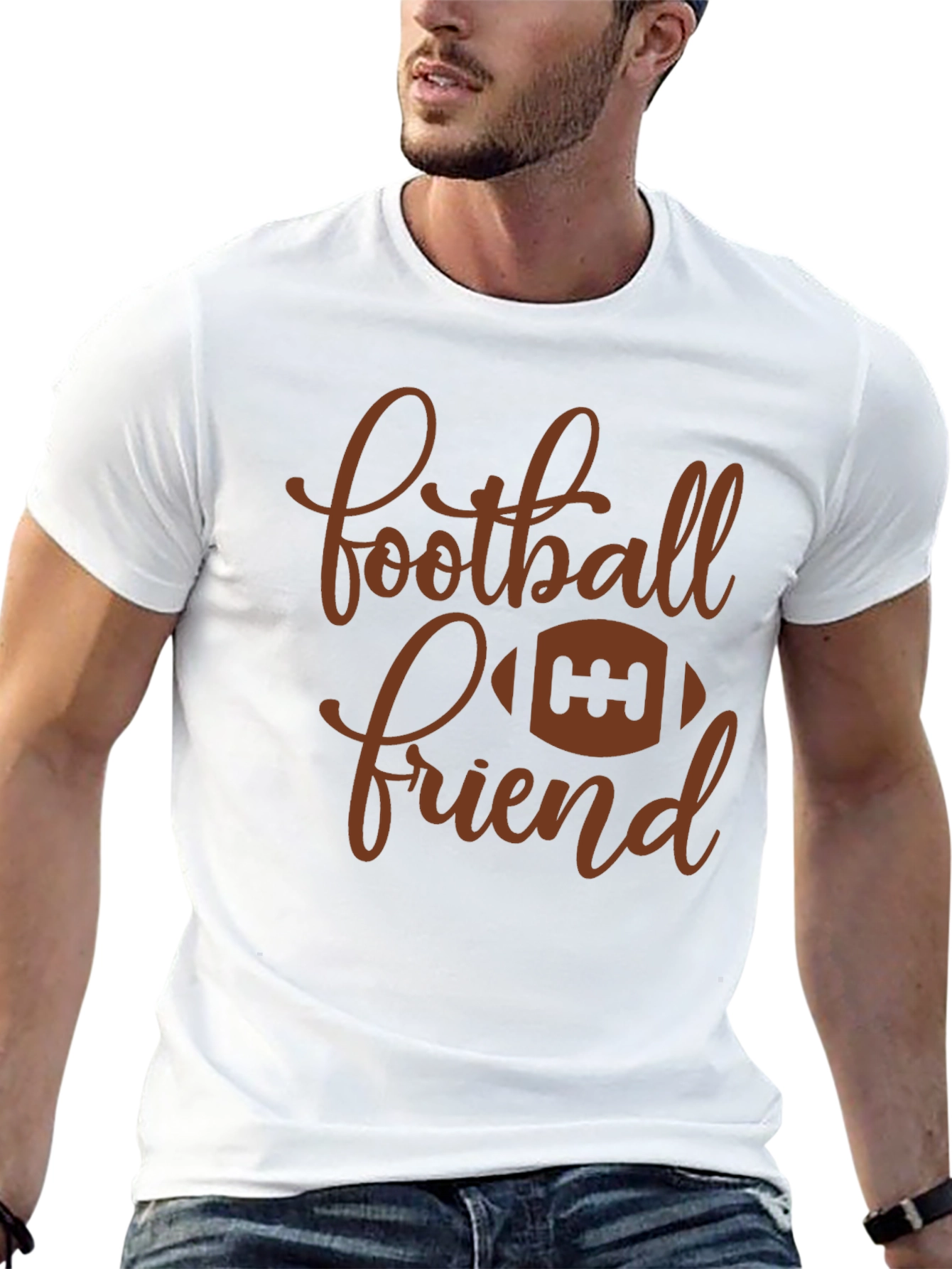 Football Friend Graphic Tee - Stylish & Comfy