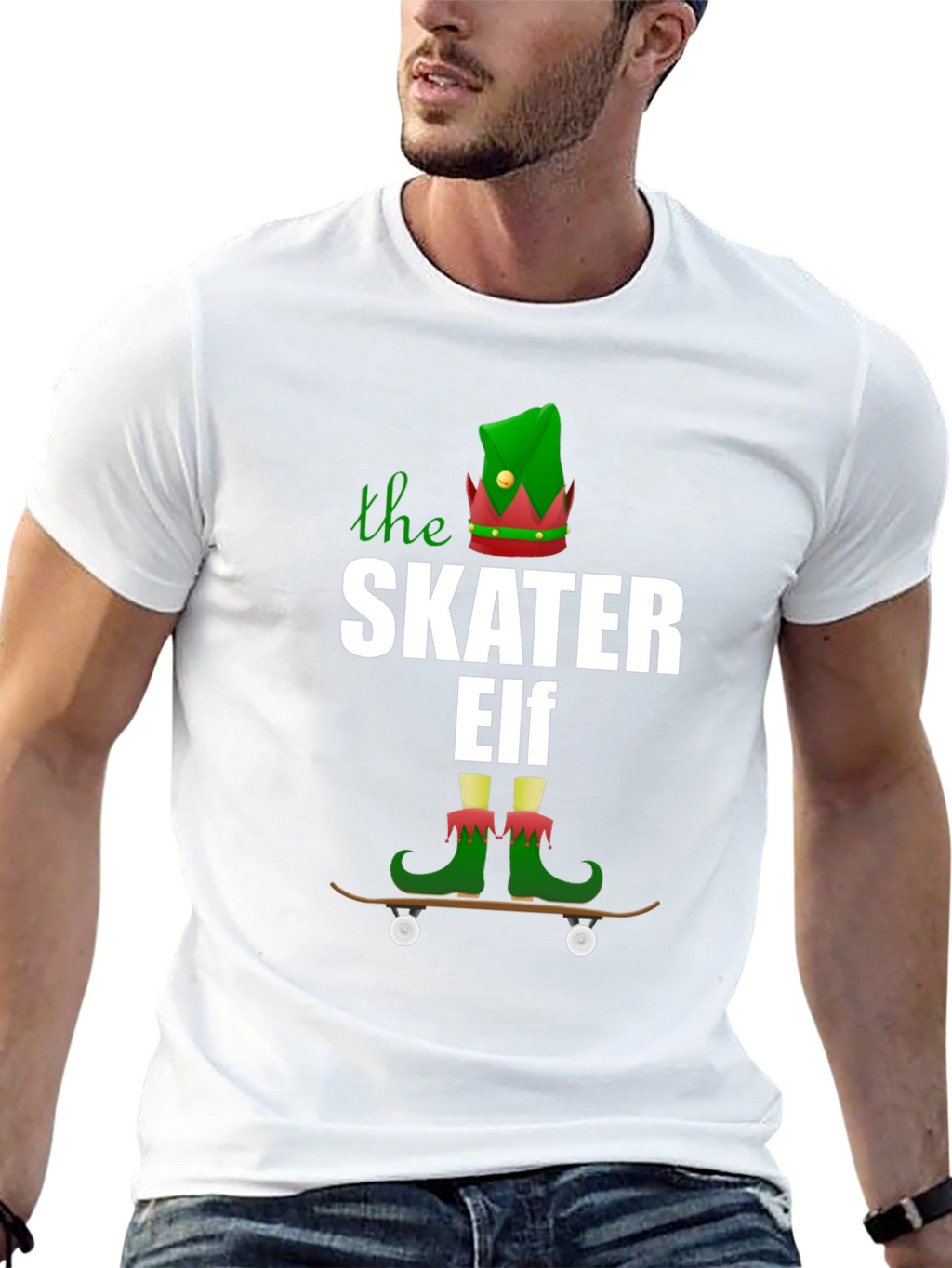 The Skater Elf T-Shirt