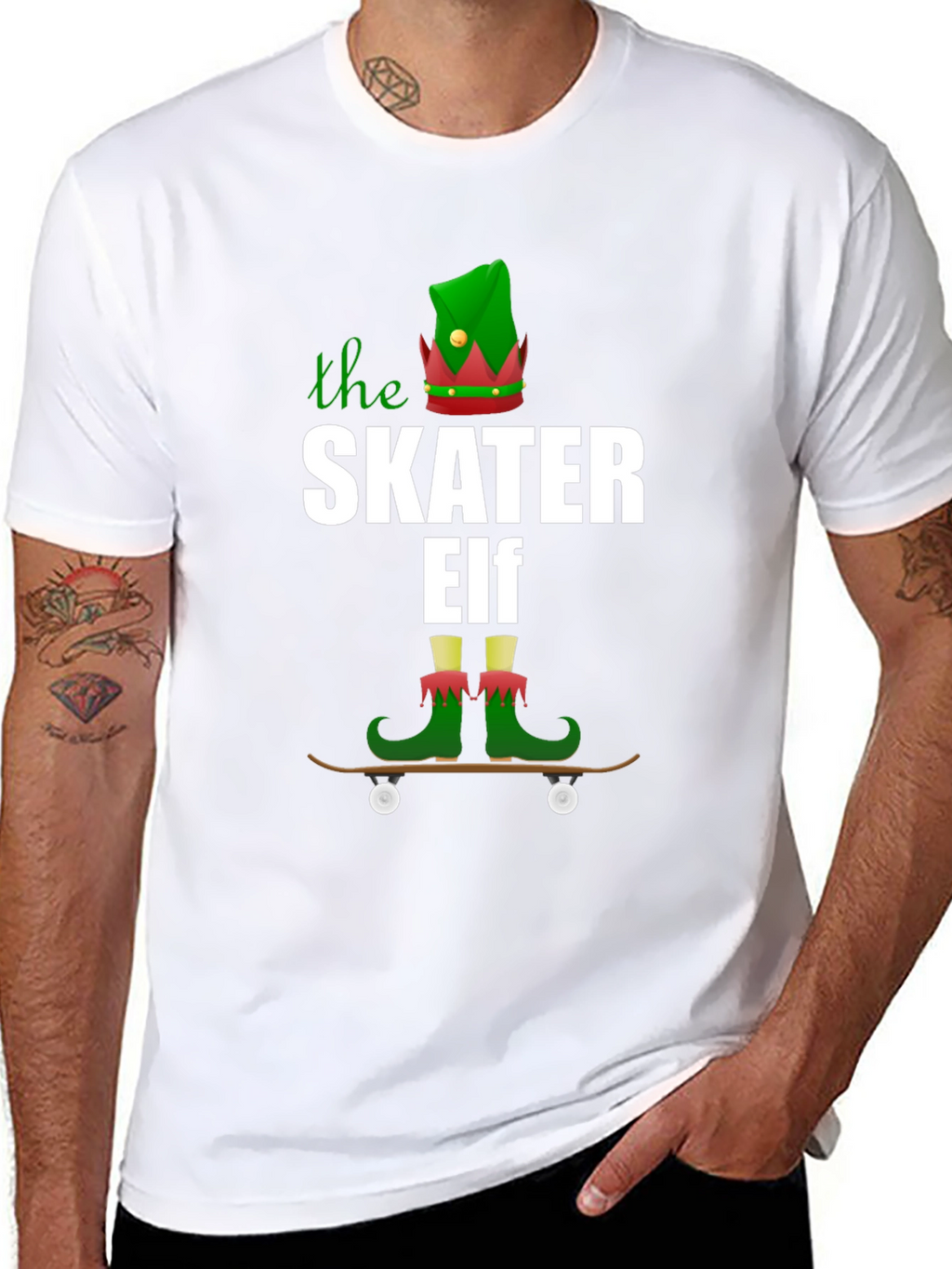 The Skater Elf T-Shirt