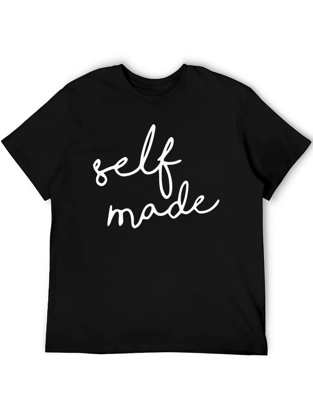 Self Made Black T-Shirt