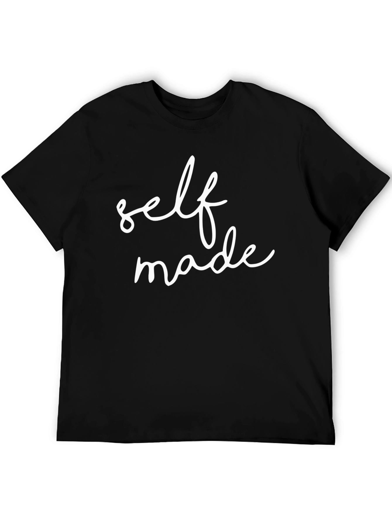 Self Made Black T-Shirt