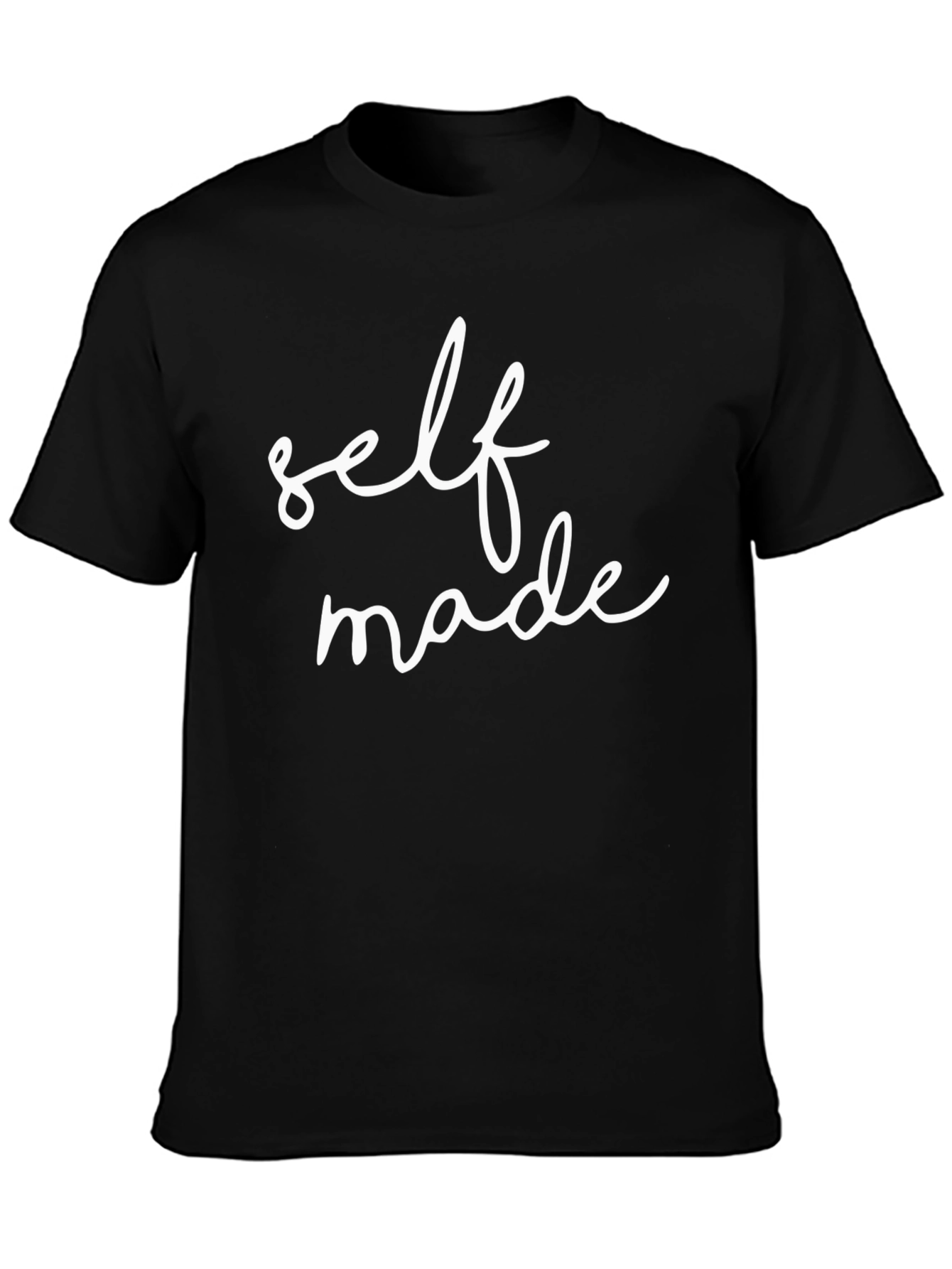 Self Made Black T-Shirt