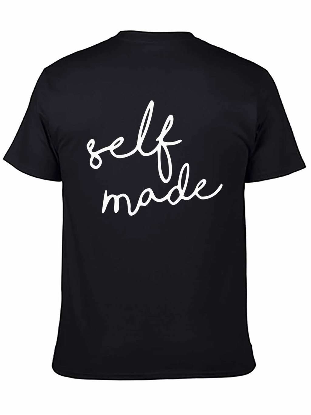 Self Made Black T-Shirt