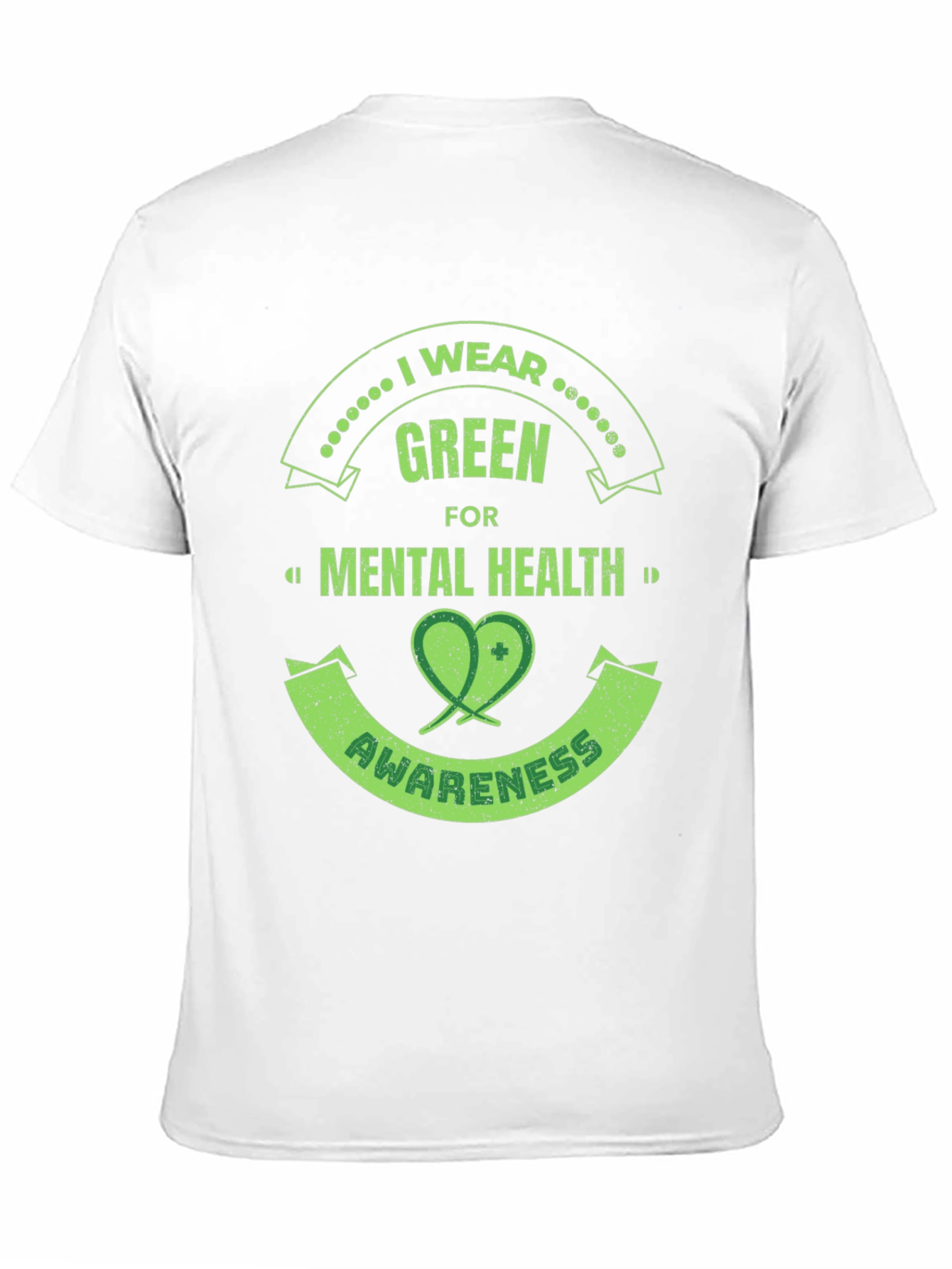 Green Mental Health Awareness T-Shirt
