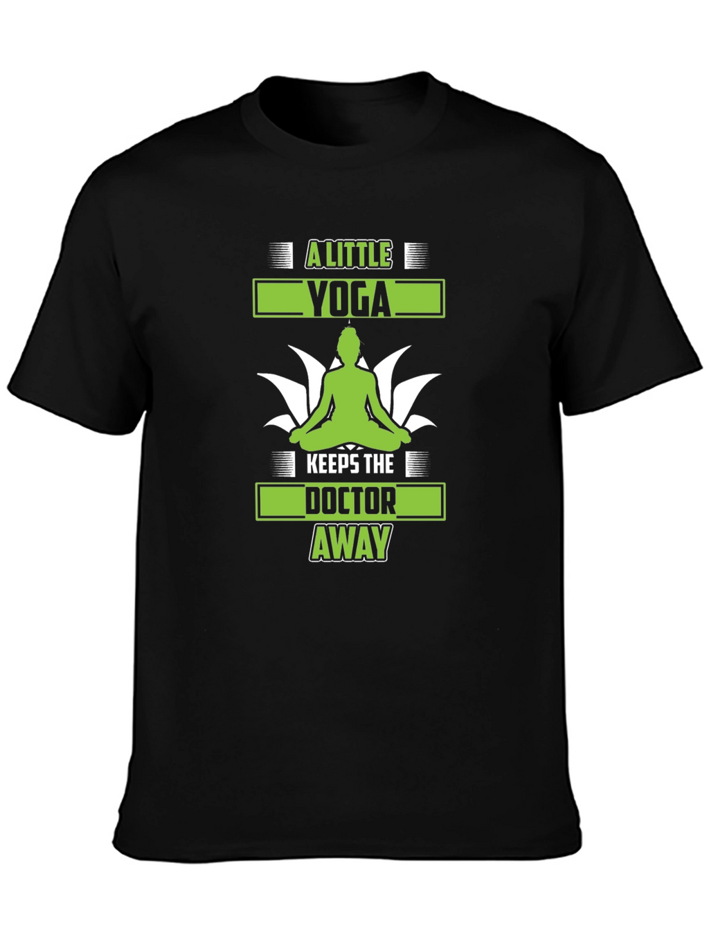 A Little Yoga Keeps The Doctor Away T-Shirt