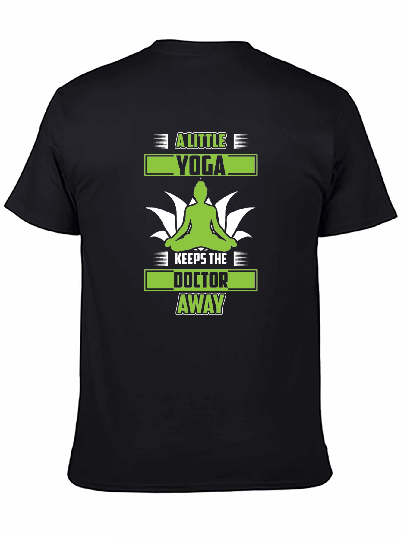 A Little Yoga Keeps The Doctor Away T-Shirt