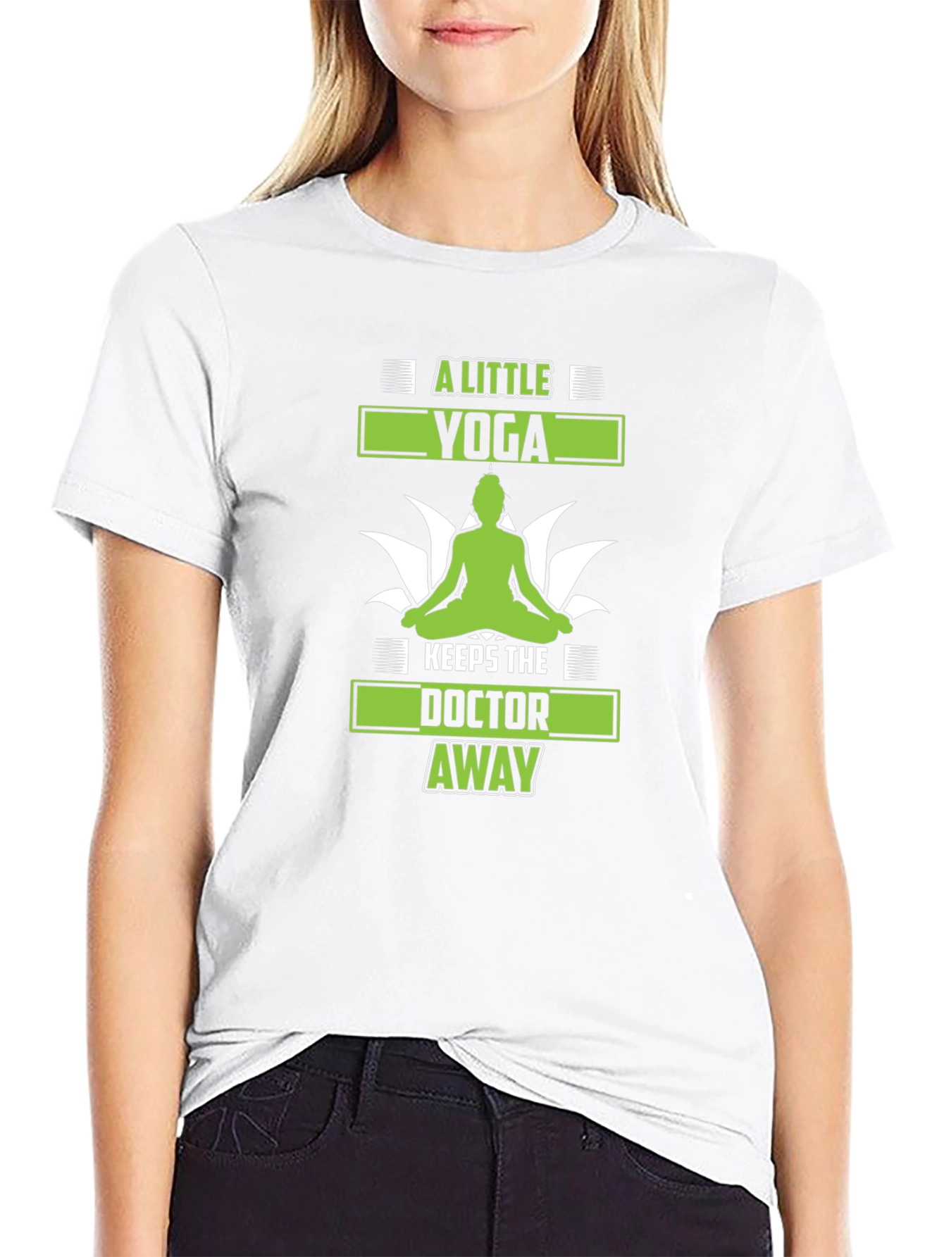 A Little Yoga Keeps The Doctor Away T-Shirt