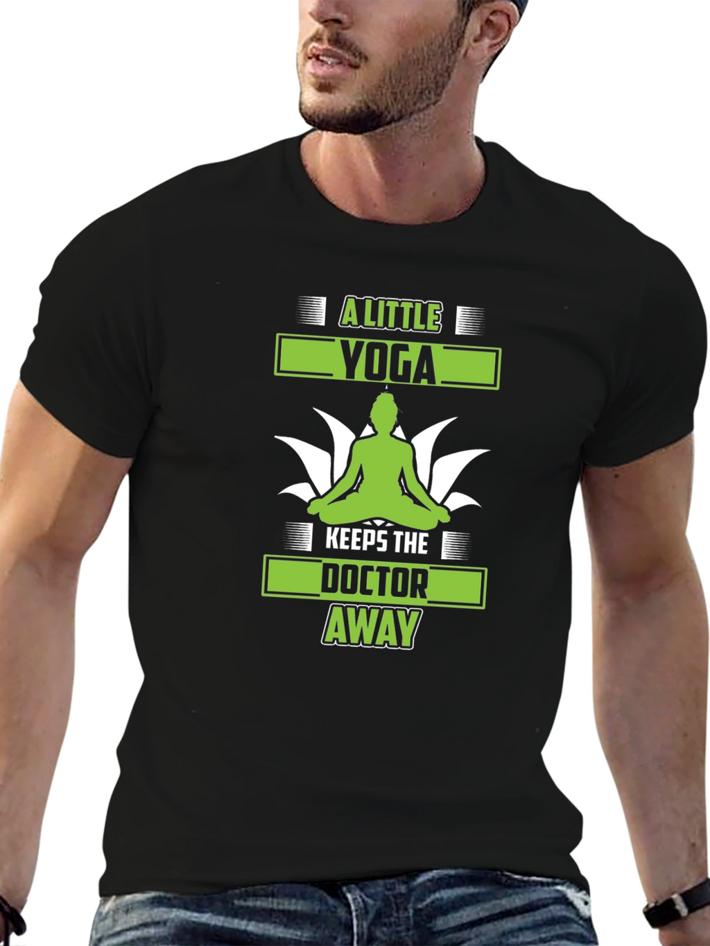 A Little Yoga Keeps The Doctor Away T-Shirt