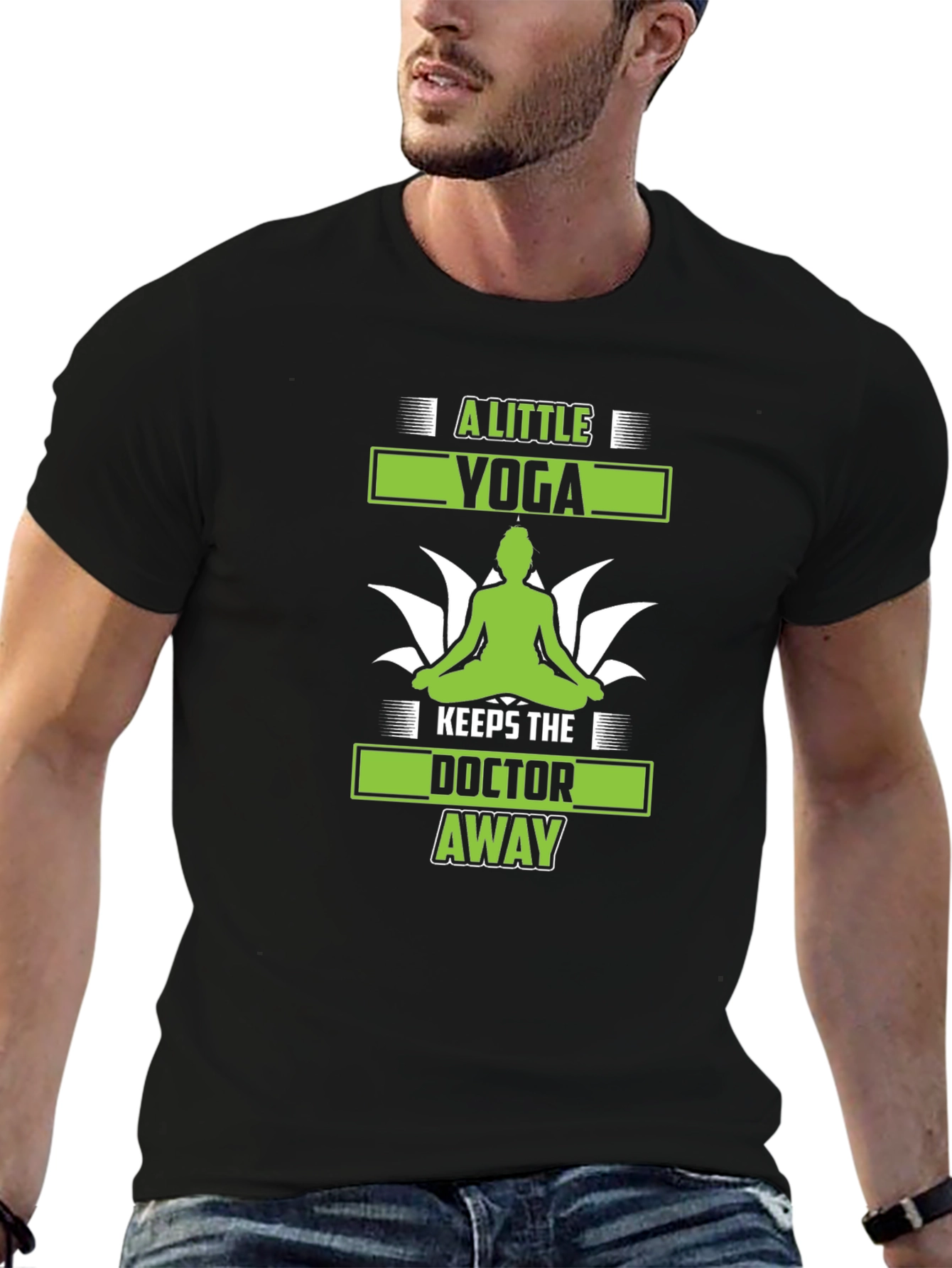 A Little Yoga Keeps The Doctor Away T-Shirt