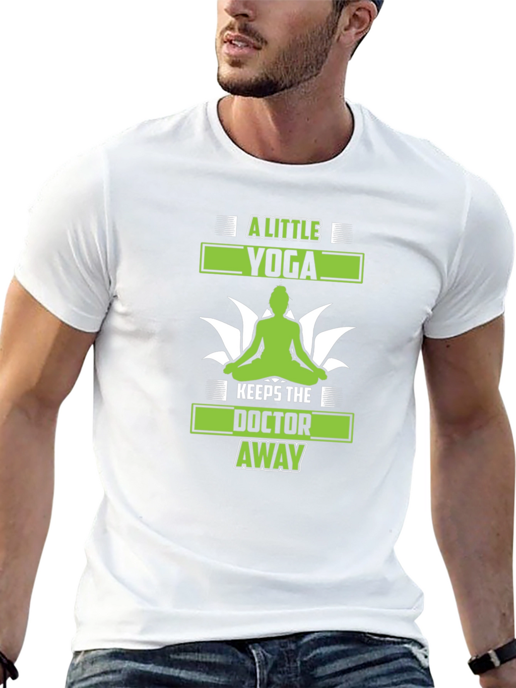 A Little Yoga Keeps The Doctor Away T-Shirt